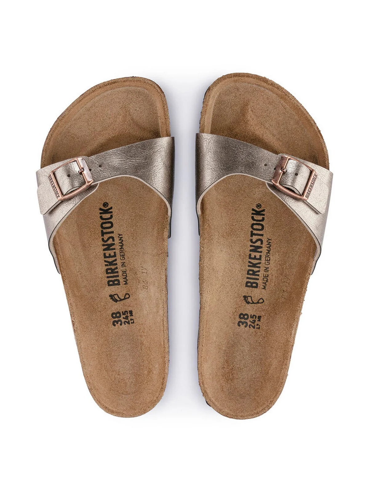 BIRKENSTOCK Sandalo Donna Madrid 1020632 Oro - Image 7