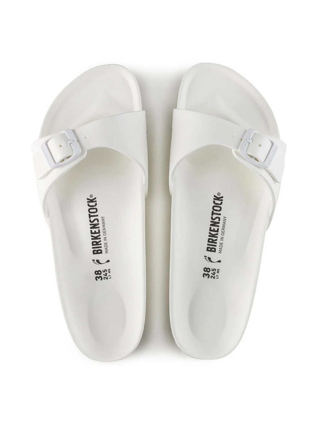 BIRKENSTOCK Sandalo Donna Madrid 128183 Bianco - Image 4