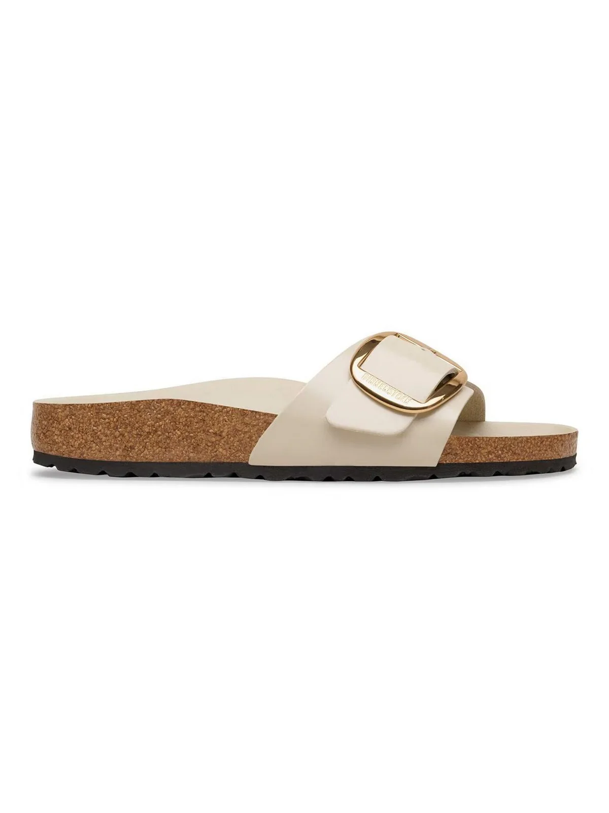 BIRKENSTOCK Sandalo Donna Madrid Big Buckle HEX shine oyster, Natural Lea 1031823 SHINE OYSTER - Image 3