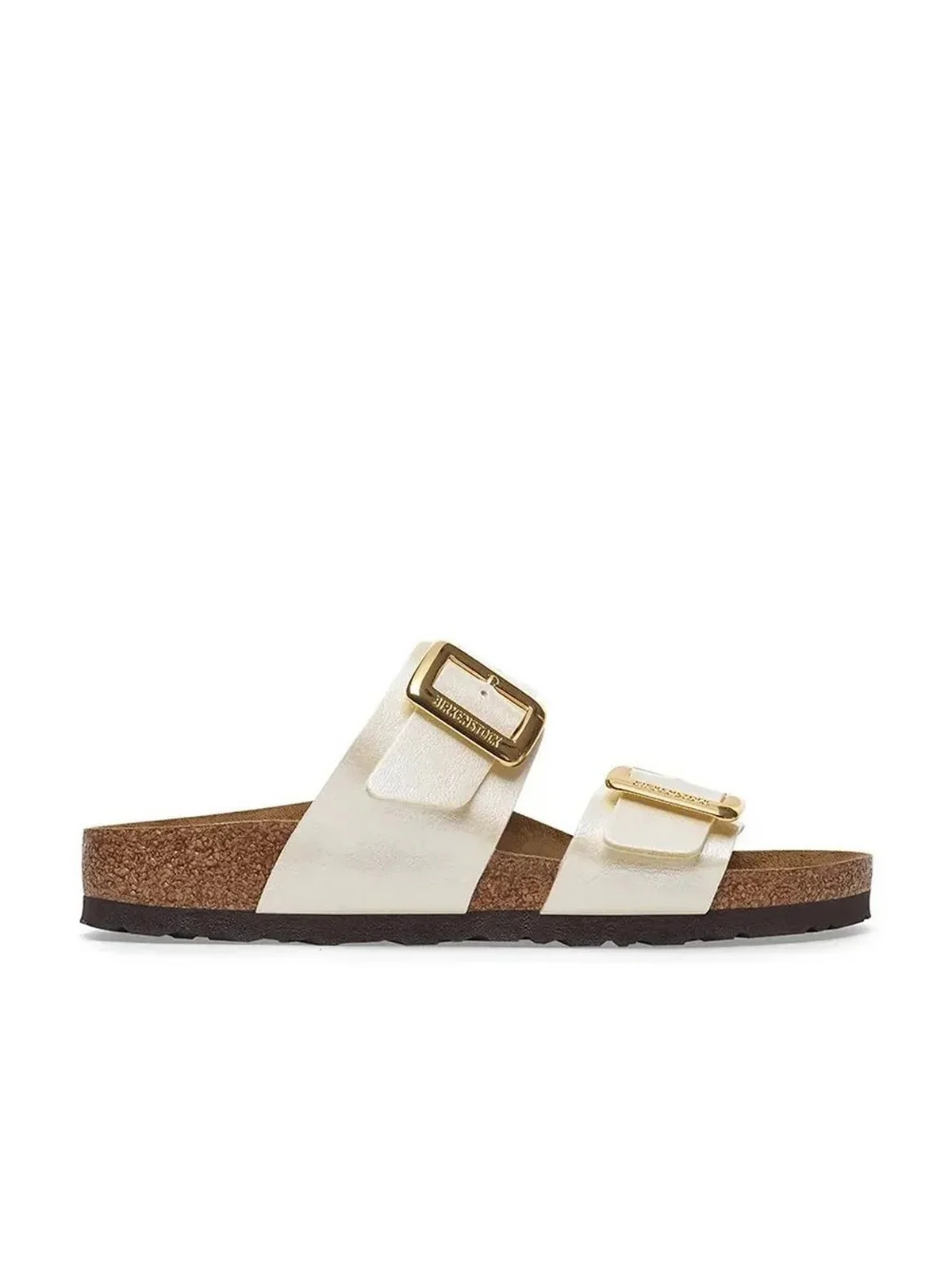 BIRKENSTOCK Sandalo Donna Sydney CB graceful pearl white, Birko Flor 1029492 Bianco - Image 3