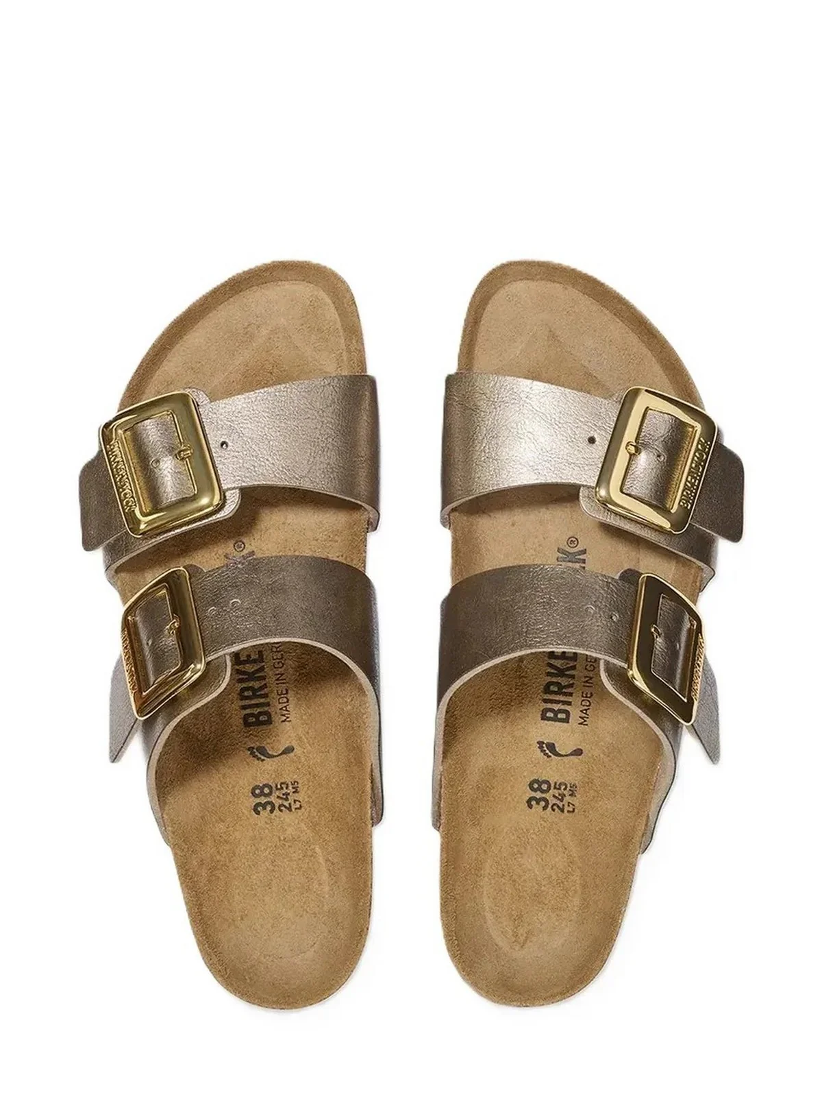BIRKENSTOCK Sandalo Donna Sydney CB graceful taupe, Birko Flor 1029372 Beige - Image 2