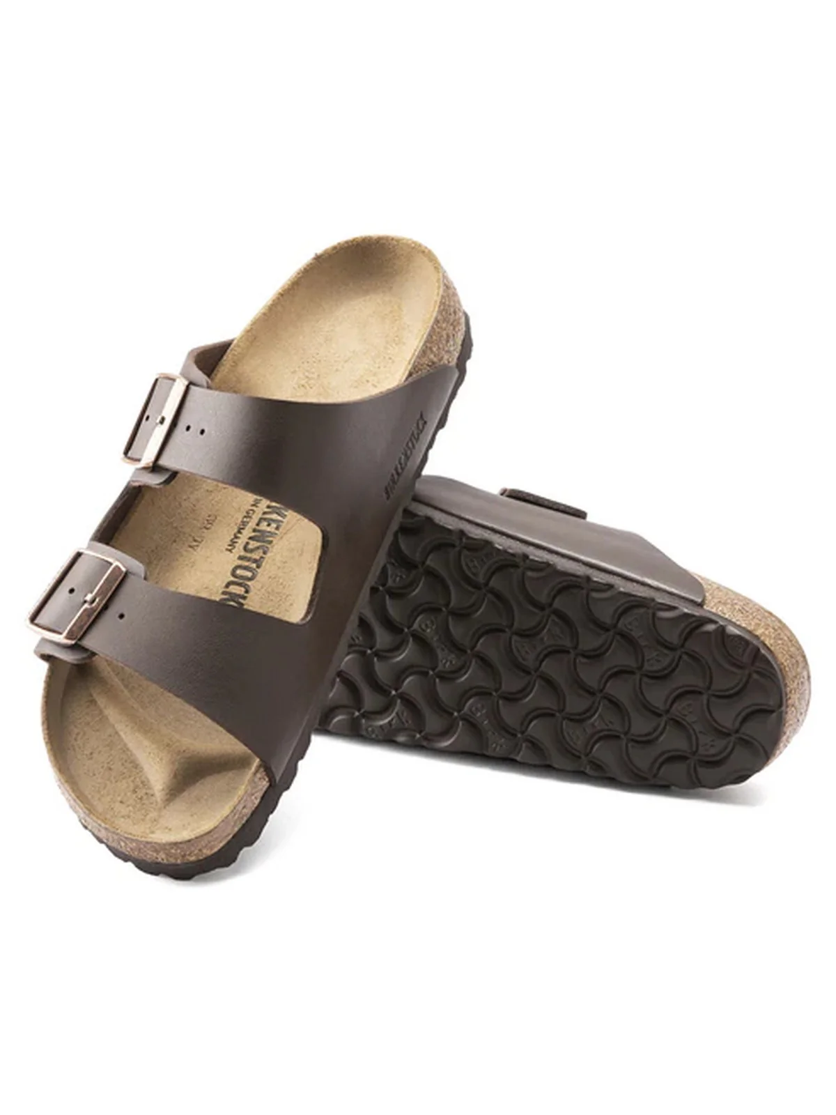 BIRKENSTOCK Sandalo Unisex adulto Arizona dark brown, Birko Flor 051703 DARK BROWN - Image 4