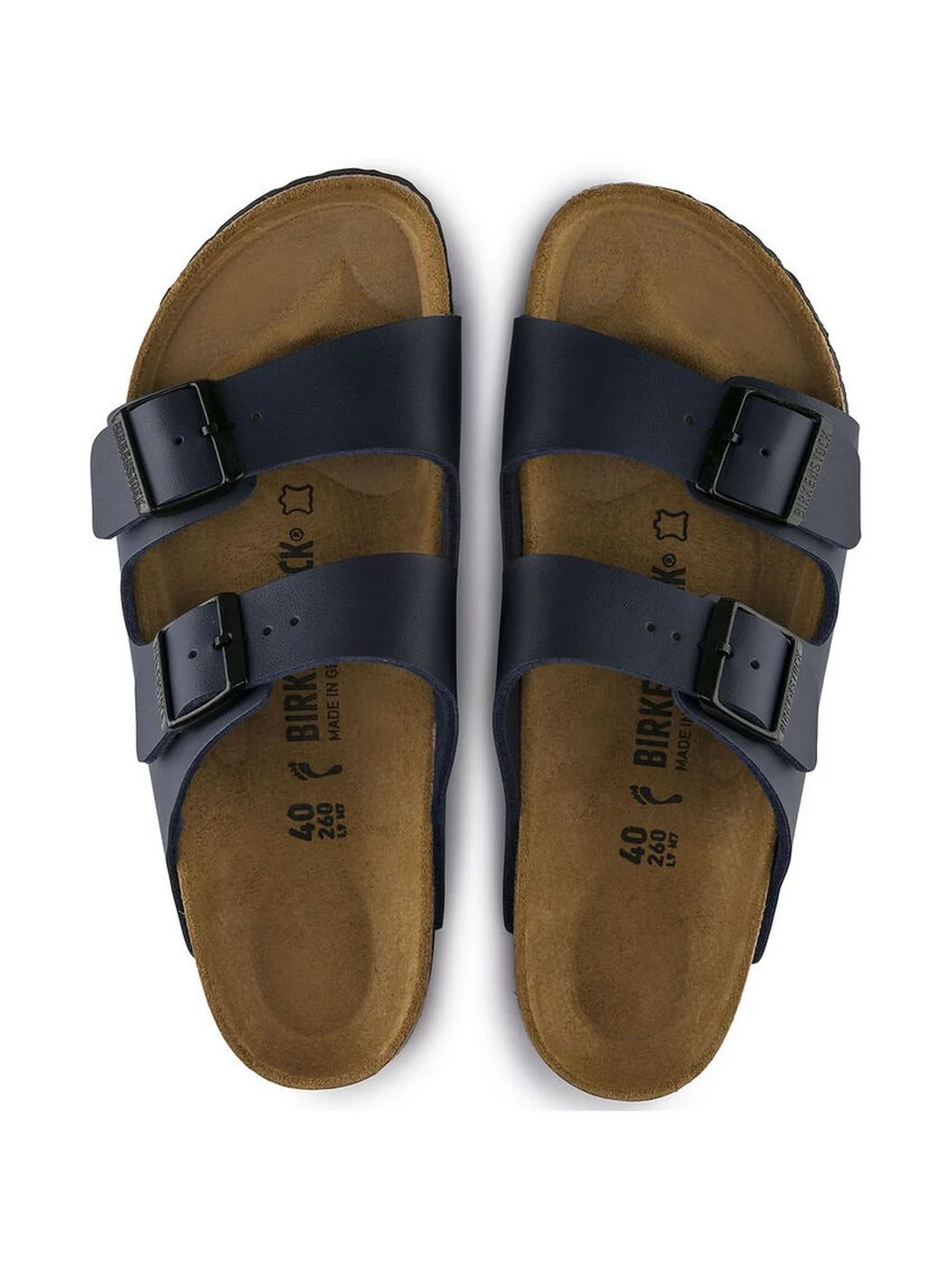 BIRKENSTOCK Sandalo Unisex adulto Arizona blue, Birko Flor 051753 Blu - Image 6