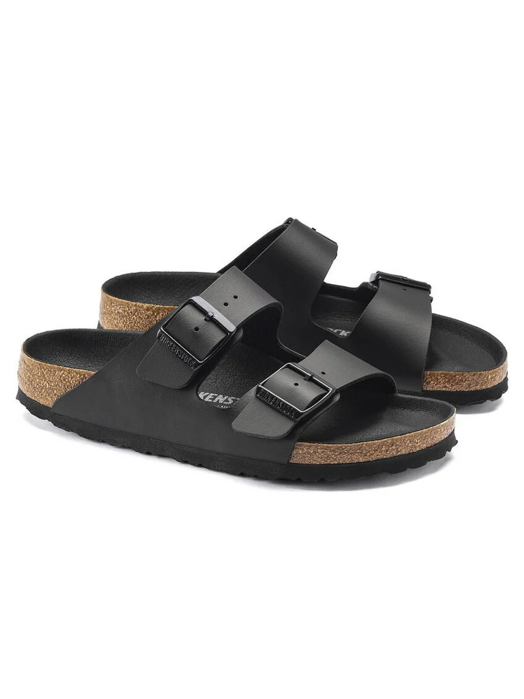BIRKENSTOCK Sandalo Unisex adulto Arizona triples black, Birko Flor 1019069 BLACK - Image 3