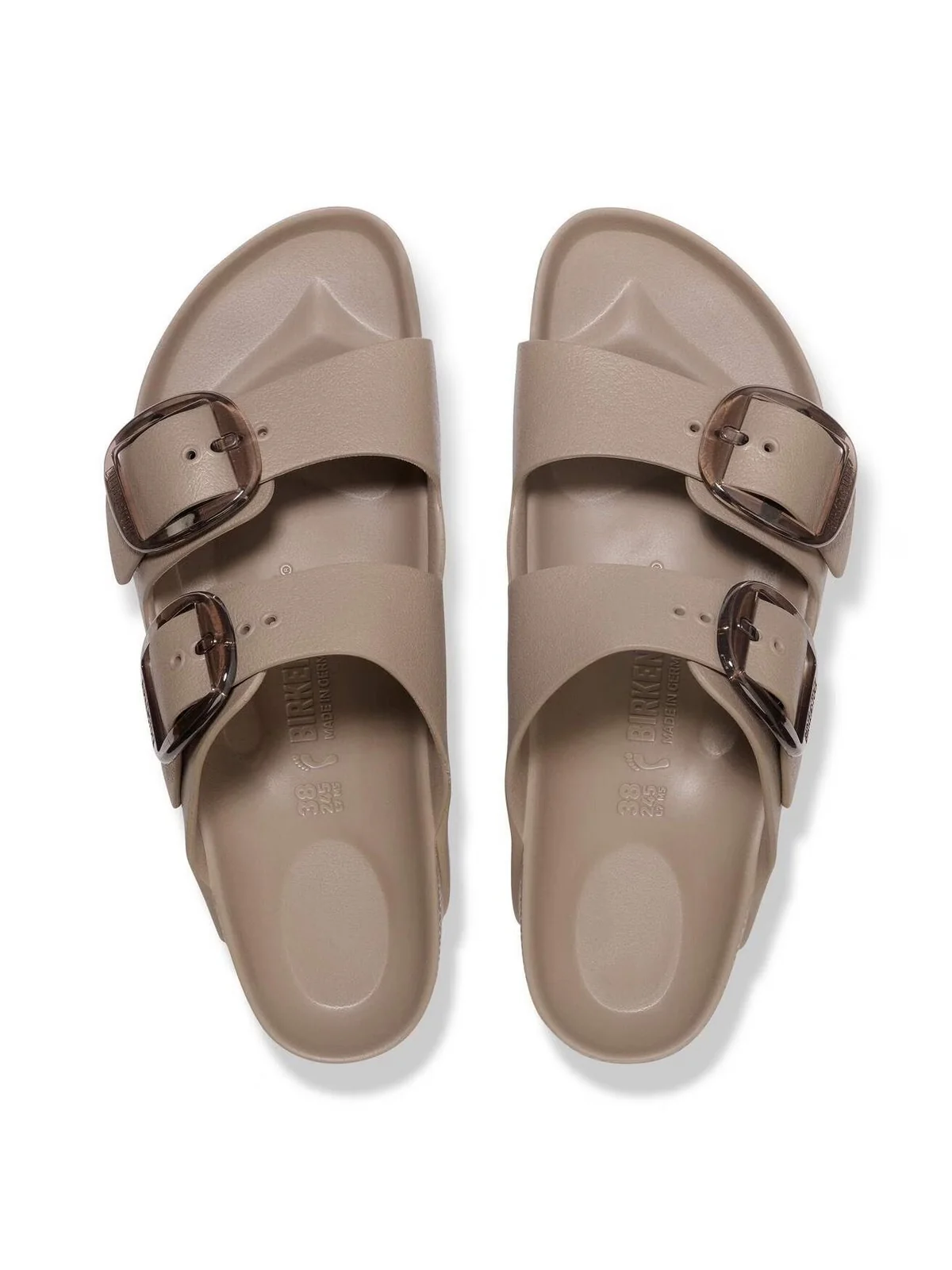 BIRKENSTOCK Sandalo Unisex adulto Arizona Big Buckle EVA gray taupe, EVA 1030389 GRAY TAUPE - Image 2