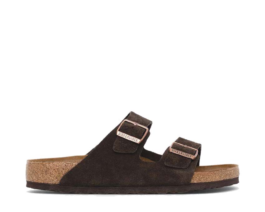 BIRKENSTOCK Sandalo Unisex adulto Arizona mocha, Suede Leather 1027083 Marrone - Image 2