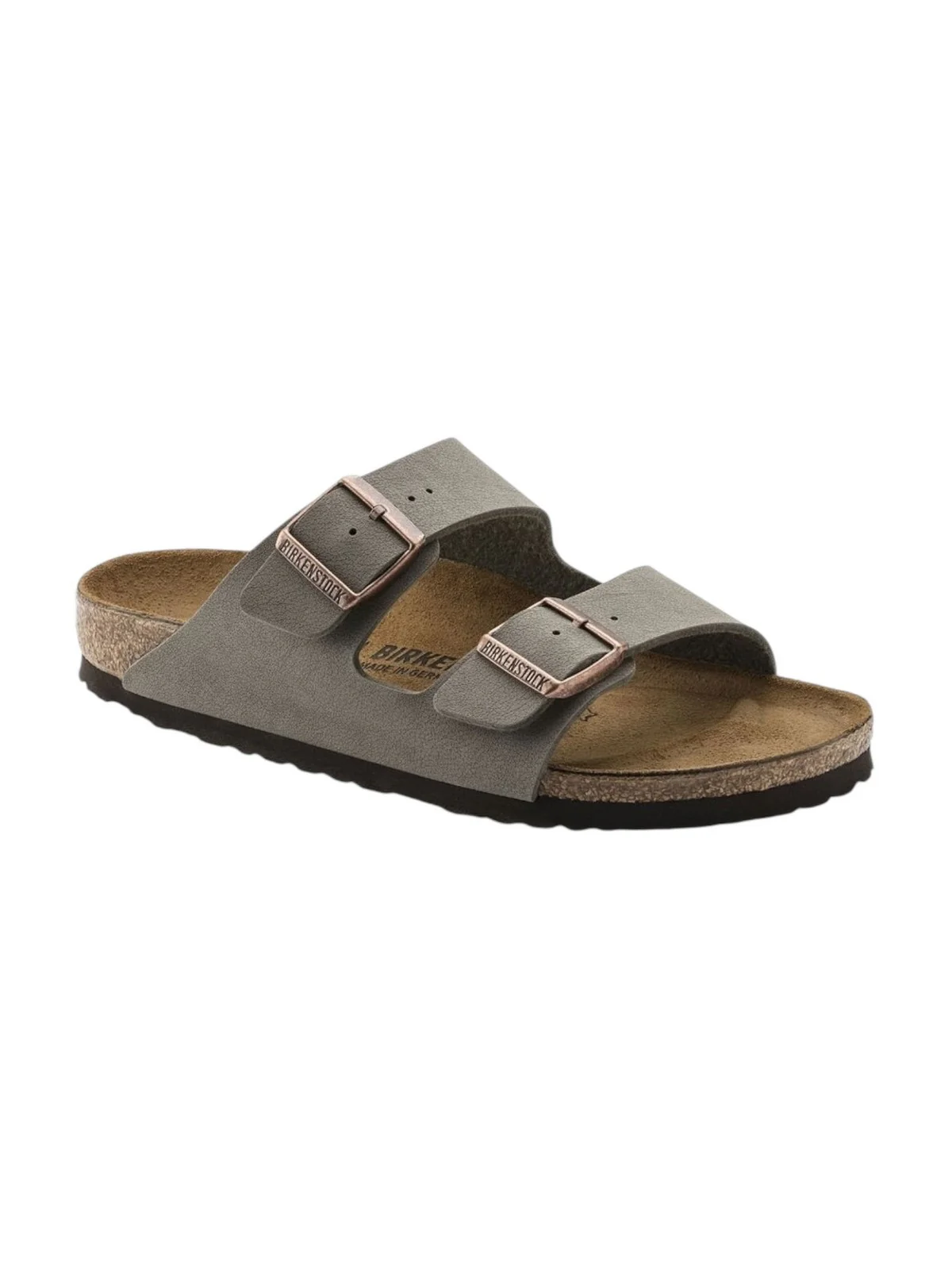 BIRKENSTOCK Sandalo Unisex adulto Arizona stone, Birkibuc 151213 Grigio - Image 6