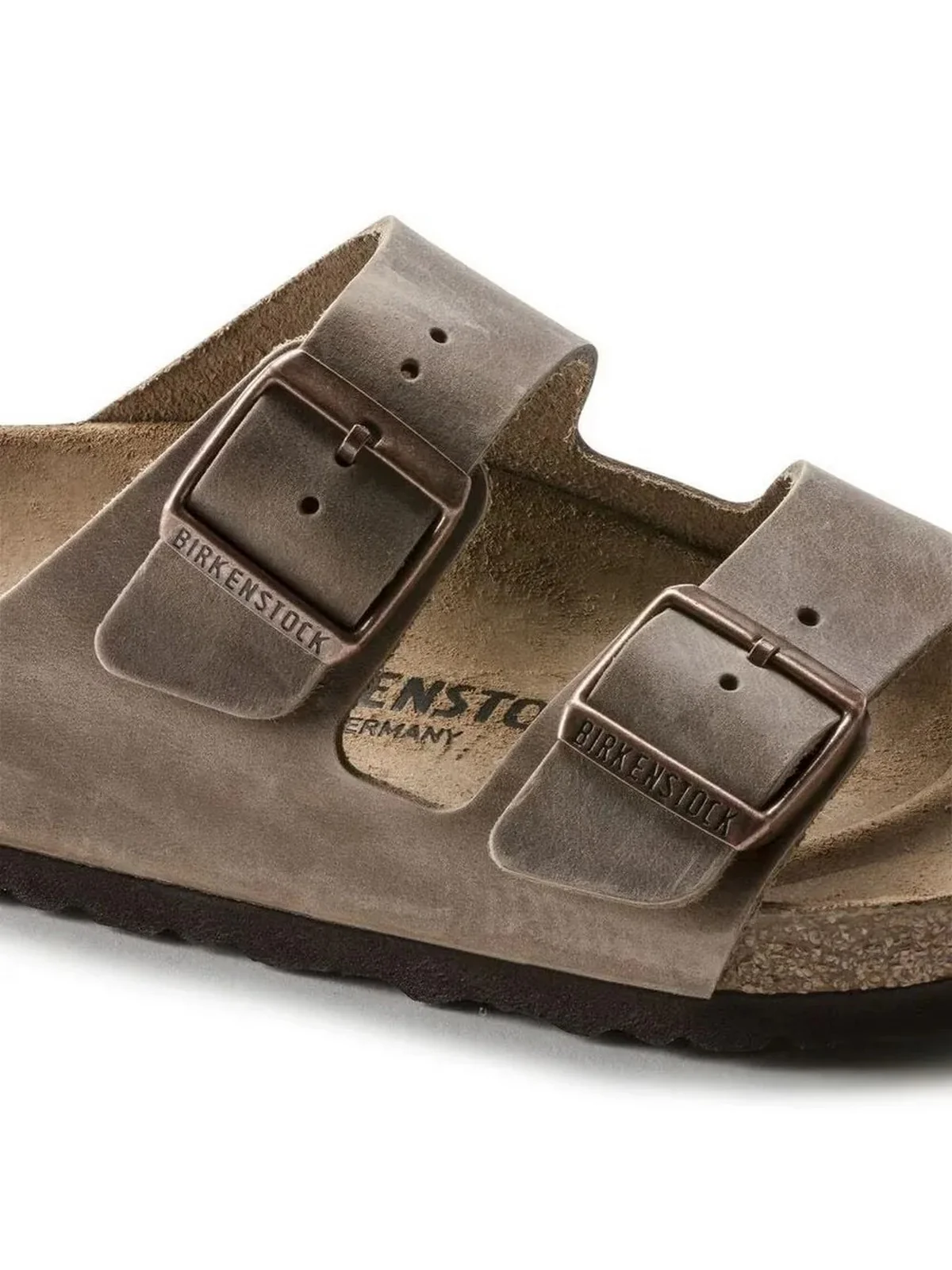 BIRKENSTOCK Sandalo Unisex adulto Arizona tabacco brown, Oiled Leather 352203 Marrone - Image 3