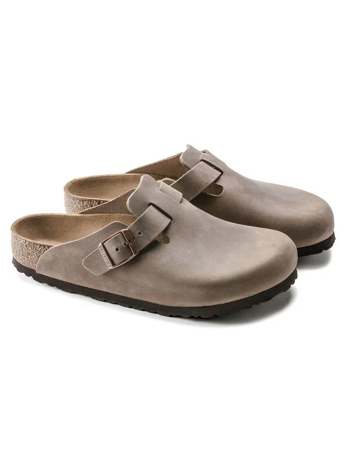 BIRKENSTOCK Sandalo Unisex adulto Boston tabacco brown, Oiled Leather 960813 Marrone - Image 3