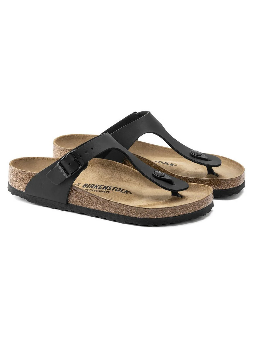 BIRKENSTOCK Sandalo Unisex adulto Gizeh black, Birko Flor 043691 BLACK - Image 3
