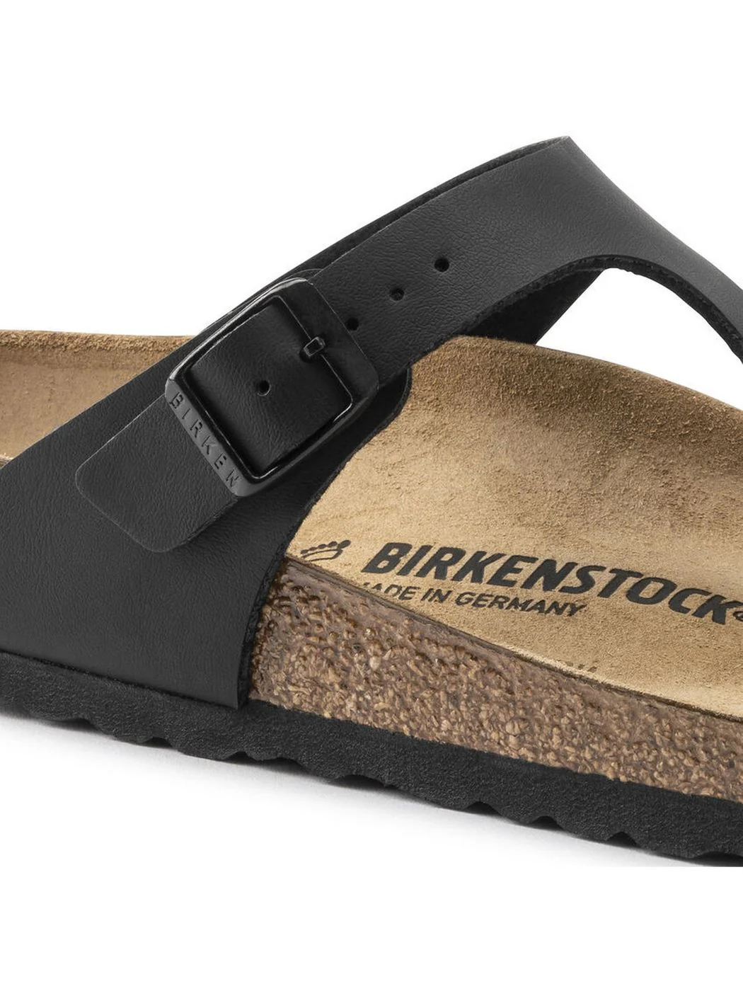 BIRKENSTOCK Sandalo Unisex adulto Gizeh black, Birko Flor 043691 BLACK - Image 6