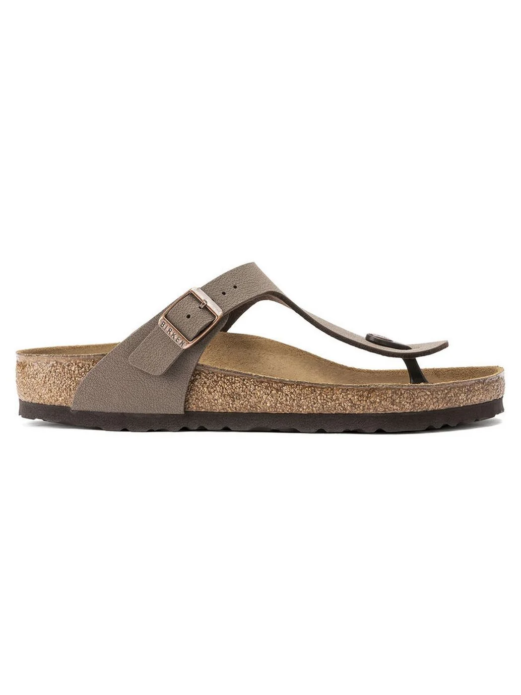 BIRKENSTOCK Sandalo Unisex adulto Gizeh mocca, Birkibuc 043751 MOCCA - Image 3