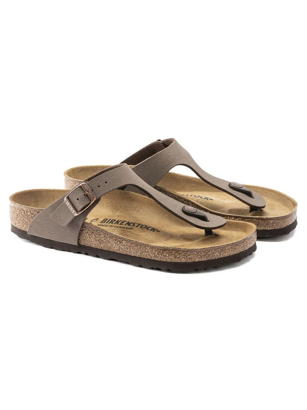BIRKENSTOCK Sandalo Unisex adulto Gizeh mocca, Birkibuc 043751 MOCCA - Image 4