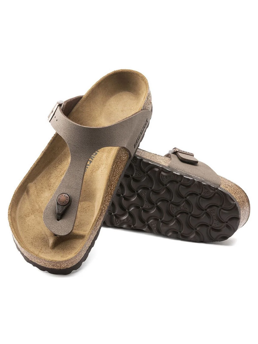 BIRKENSTOCK Sandalo Unisex adulto Gizeh mocca, Birkibuc 043751 MOCCA - Image 7