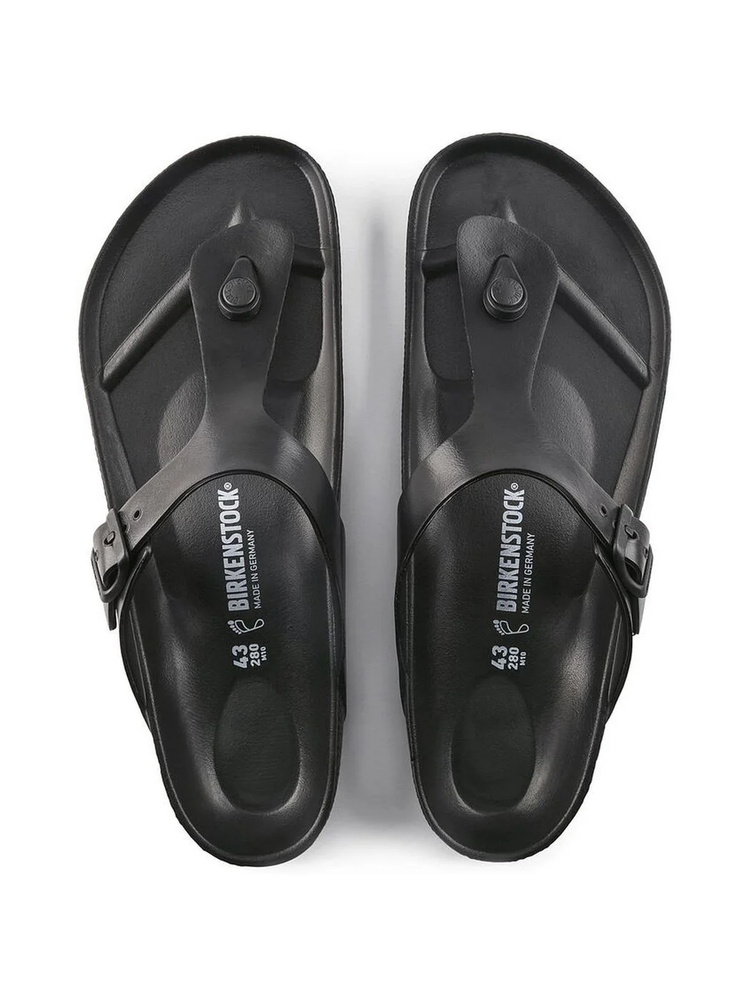 BIRKENSTOCK Sandalo Unisex adulto Gizeh 128201 Nero - Image 5