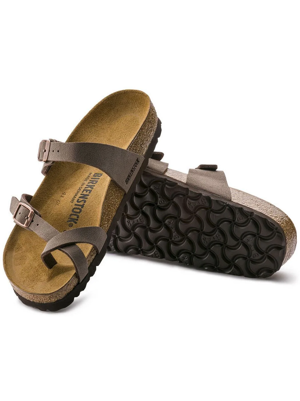 BIRKENSTOCK Sandalo Unisex adulto Mayari mocca, Birkibuc 071061 MOCCA - Image 6