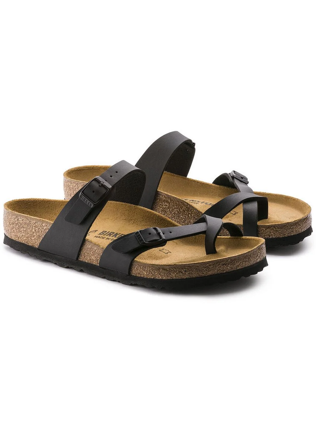 BIRKENSTOCK Sandalo Unisex adulto Mayari black, Birko Flor 071791 BLACK - Image 3