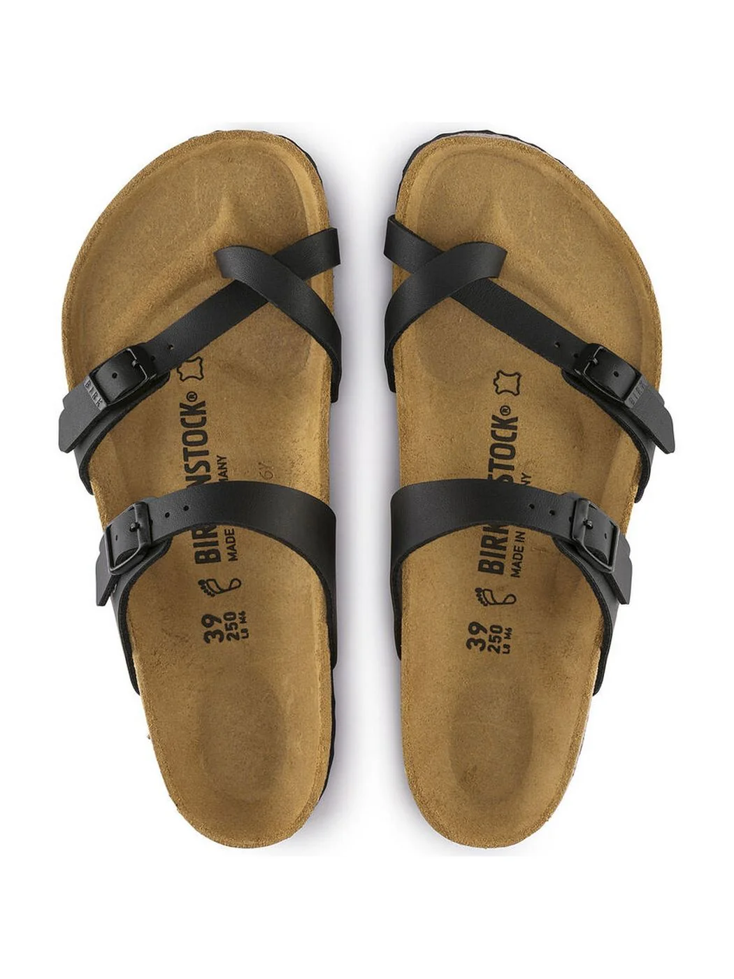 BIRKENSTOCK Sandalo Unisex adulto Mayari black, Birko Flor 071791 BLACK - Image 4