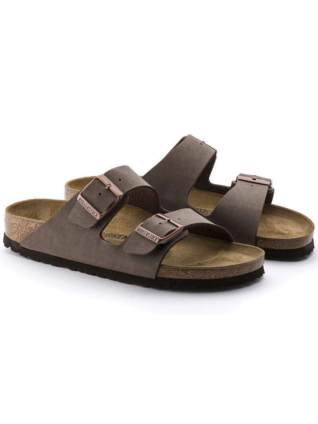 BIRKENSTOCK Sandalo Unisex adulto Arizona mocca, Birkibuc 151183 MOCCA - Image 5