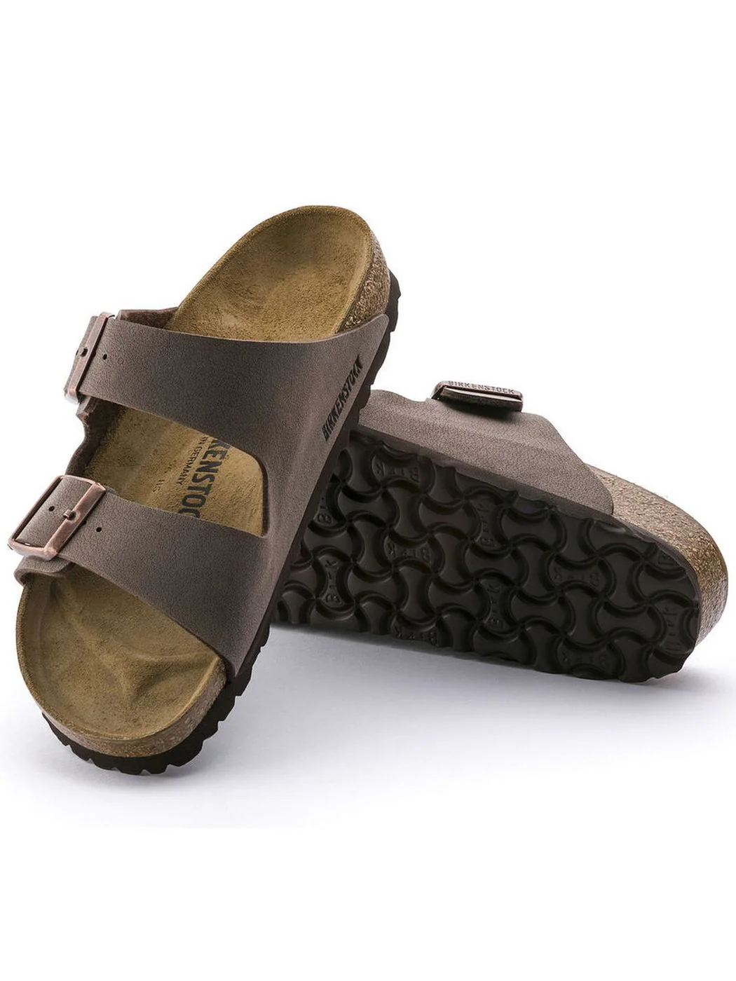 BIRKENSTOCK Sandalo Unisex adulto Arizona mocca, Birkibuc 151183 MOCCA - Image 7