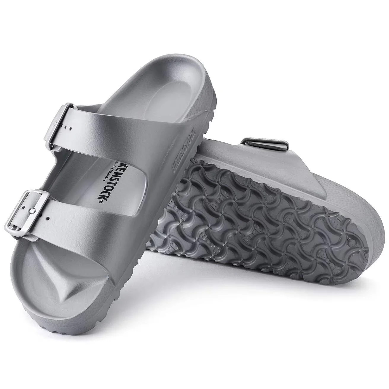 BIRKENSTOCK Sandalo Uomo Arizona EVA metallic silver, EVA 1003490 SILVER - Image 5