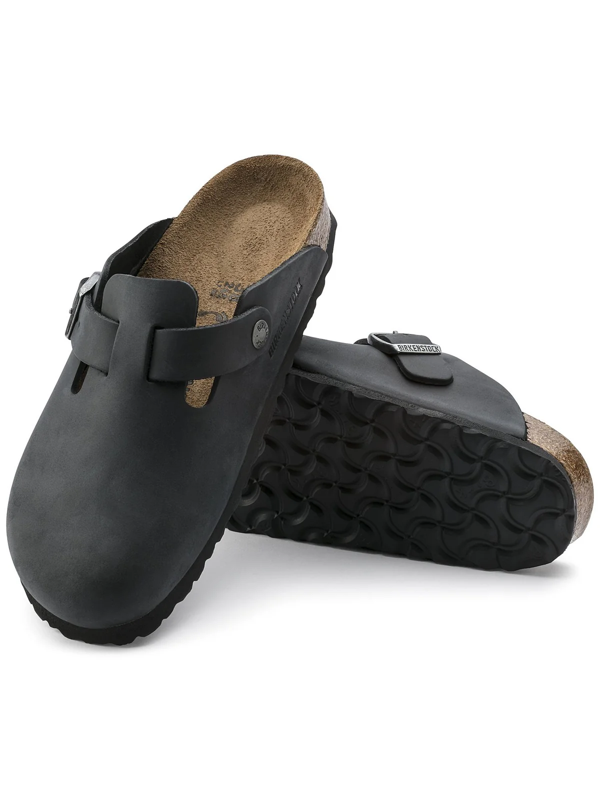 BIRKENSTOCK Sandalo Uomo Boston 059463 Nero - Image 4