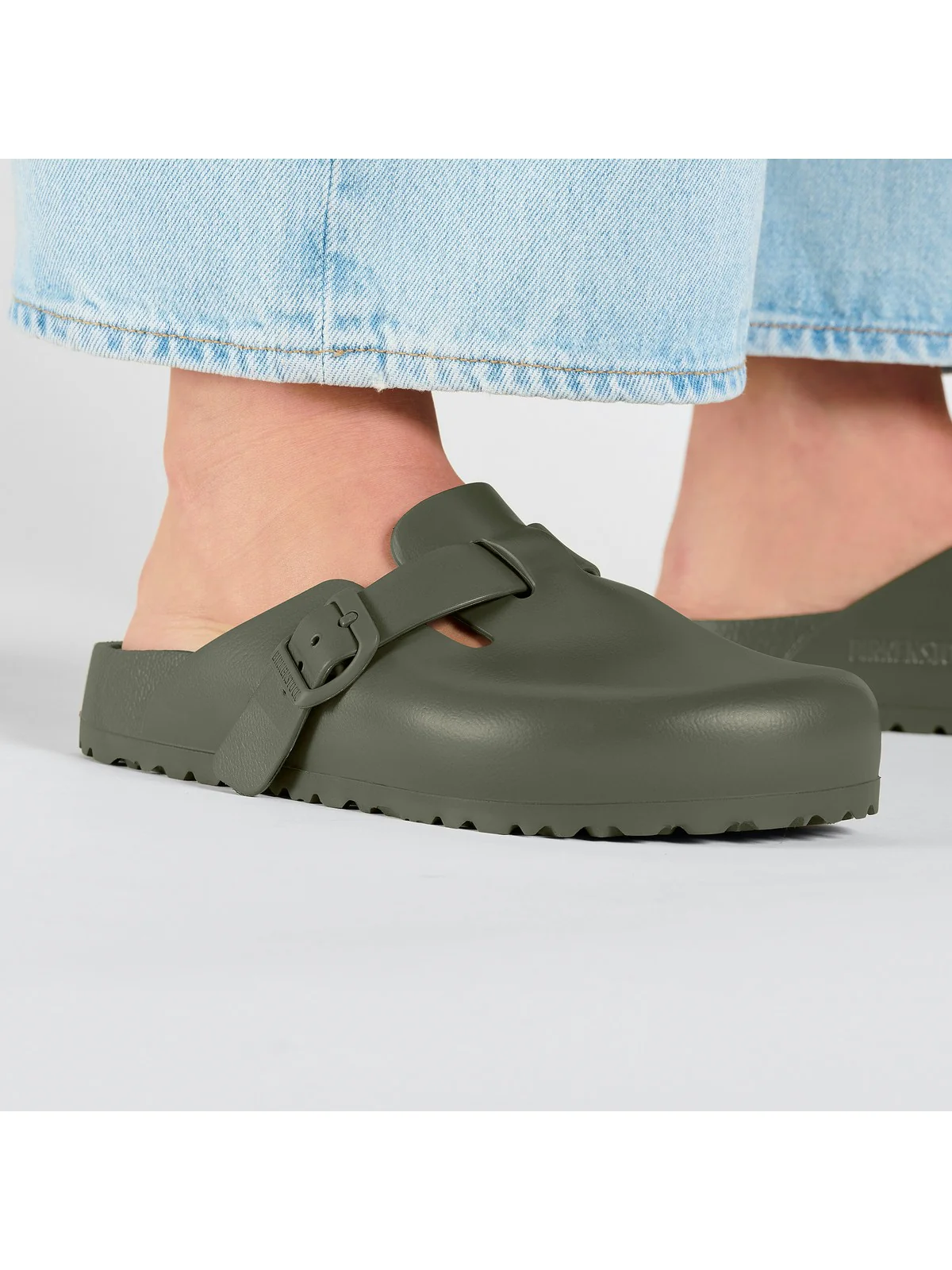 BIRKENSTOCK Sandalo Uomo Boston 1026215 Verde - Image 2