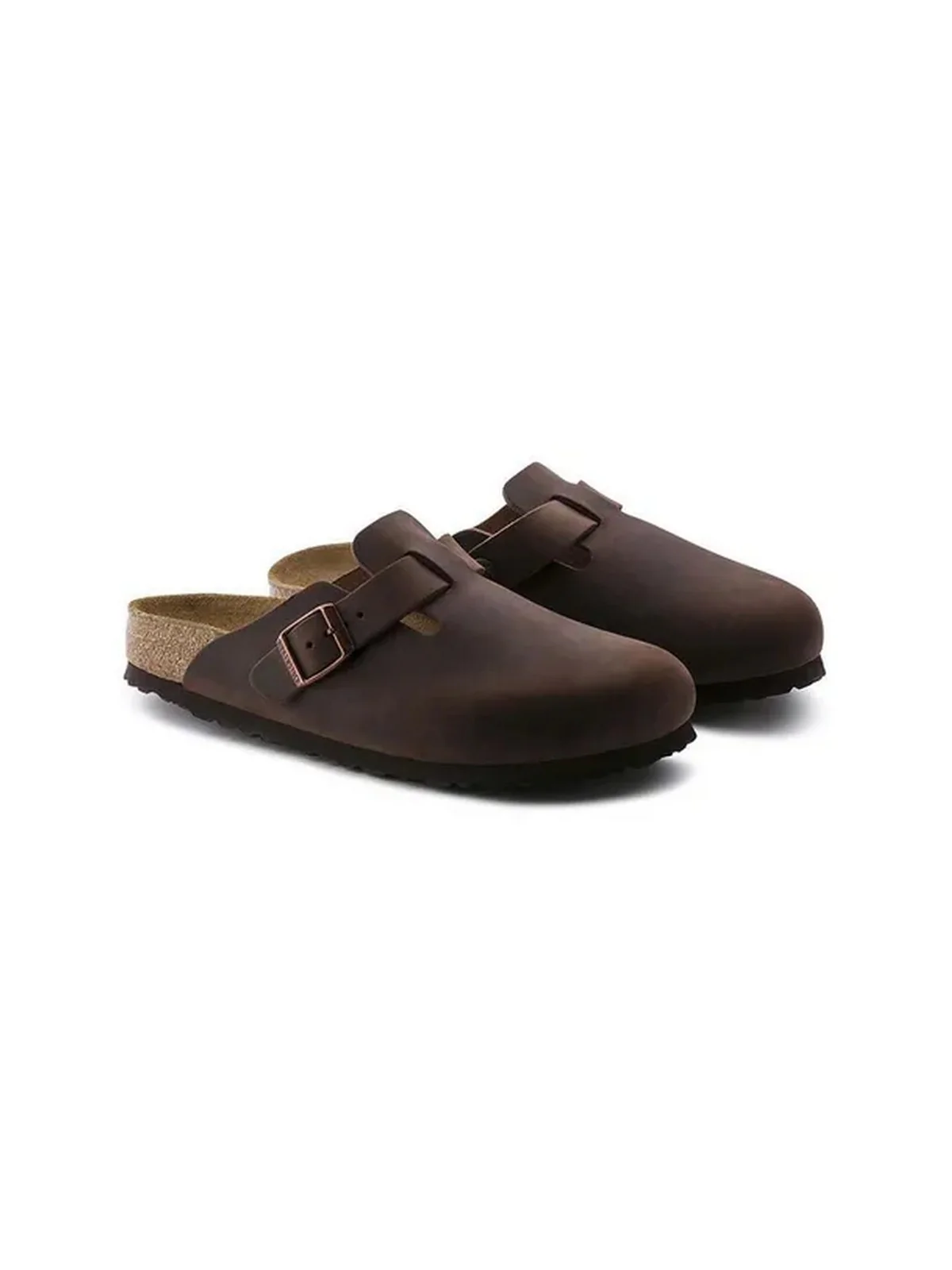 BIRKENSTOCK Sandalo Uomo Boston SFB habana, Oiled Leather 159713 Marrone - Image 10