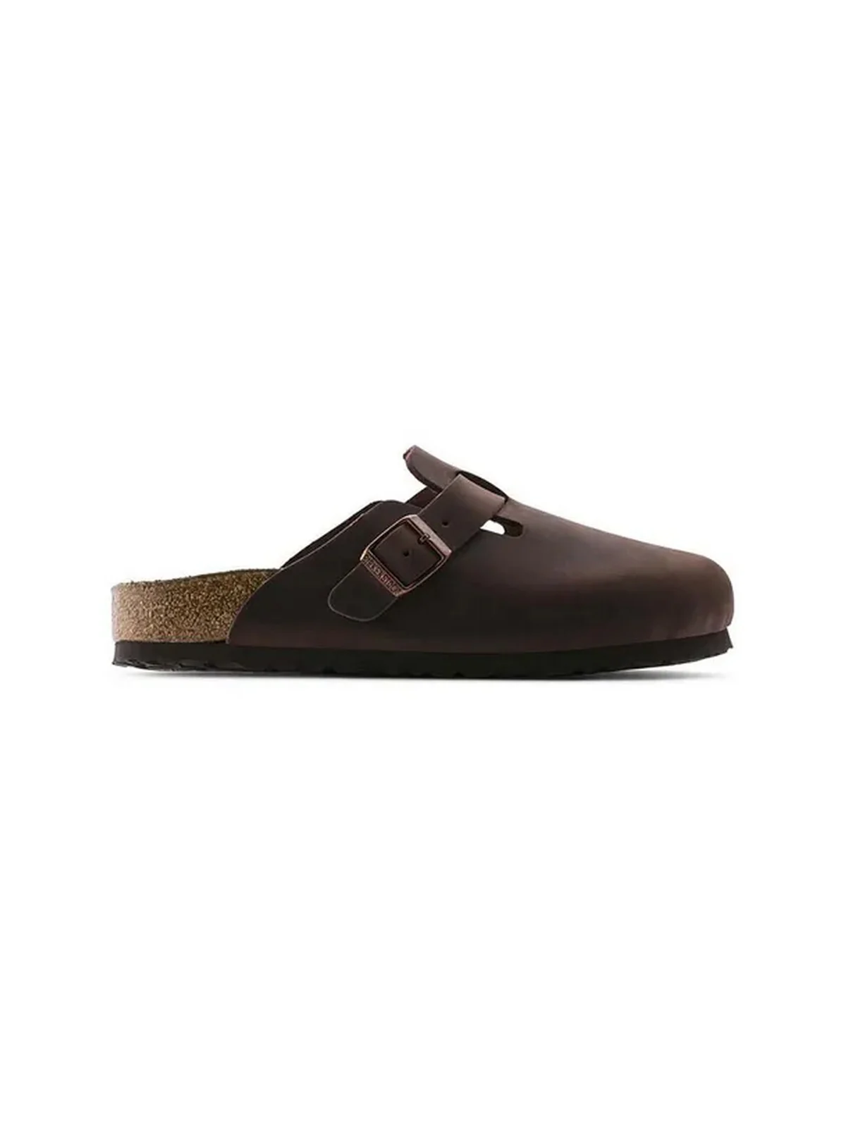 BIRKENSTOCK Sandalo Uomo Boston SFB habana, Oiled Leather 159713 Marrone - Image 7