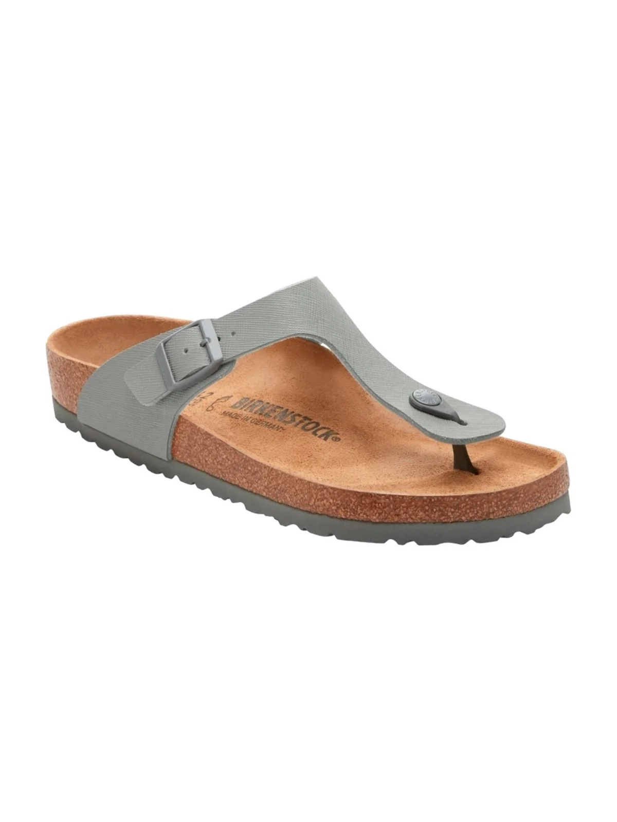 BIRKENSTOCK Sandalo Uomo Gizeh 1026397 Grigio