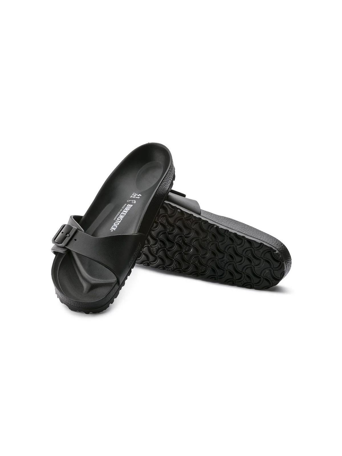 BIRKENSTOCK Sandalo Uomo Madrid 128161 Nero - Image 4