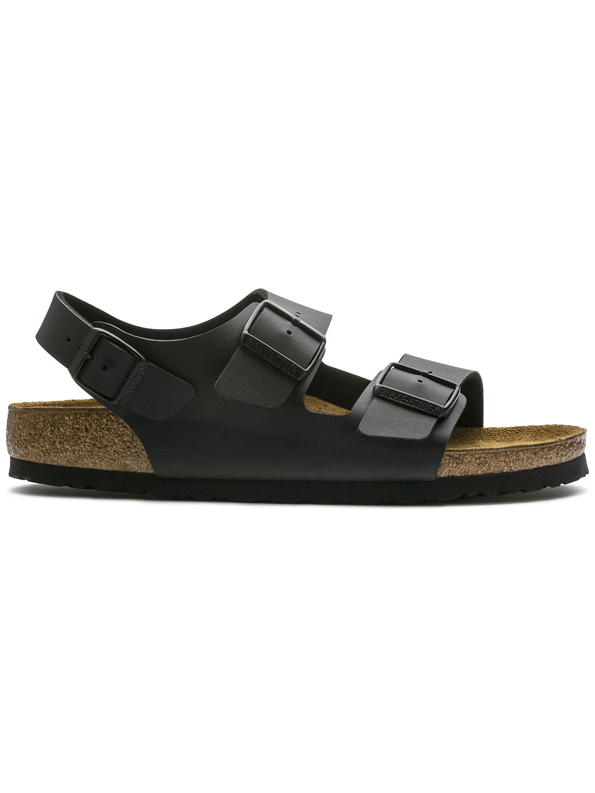BIRKENSTOCK Sandalo Uomo Milano 034791 Nero - Image 3