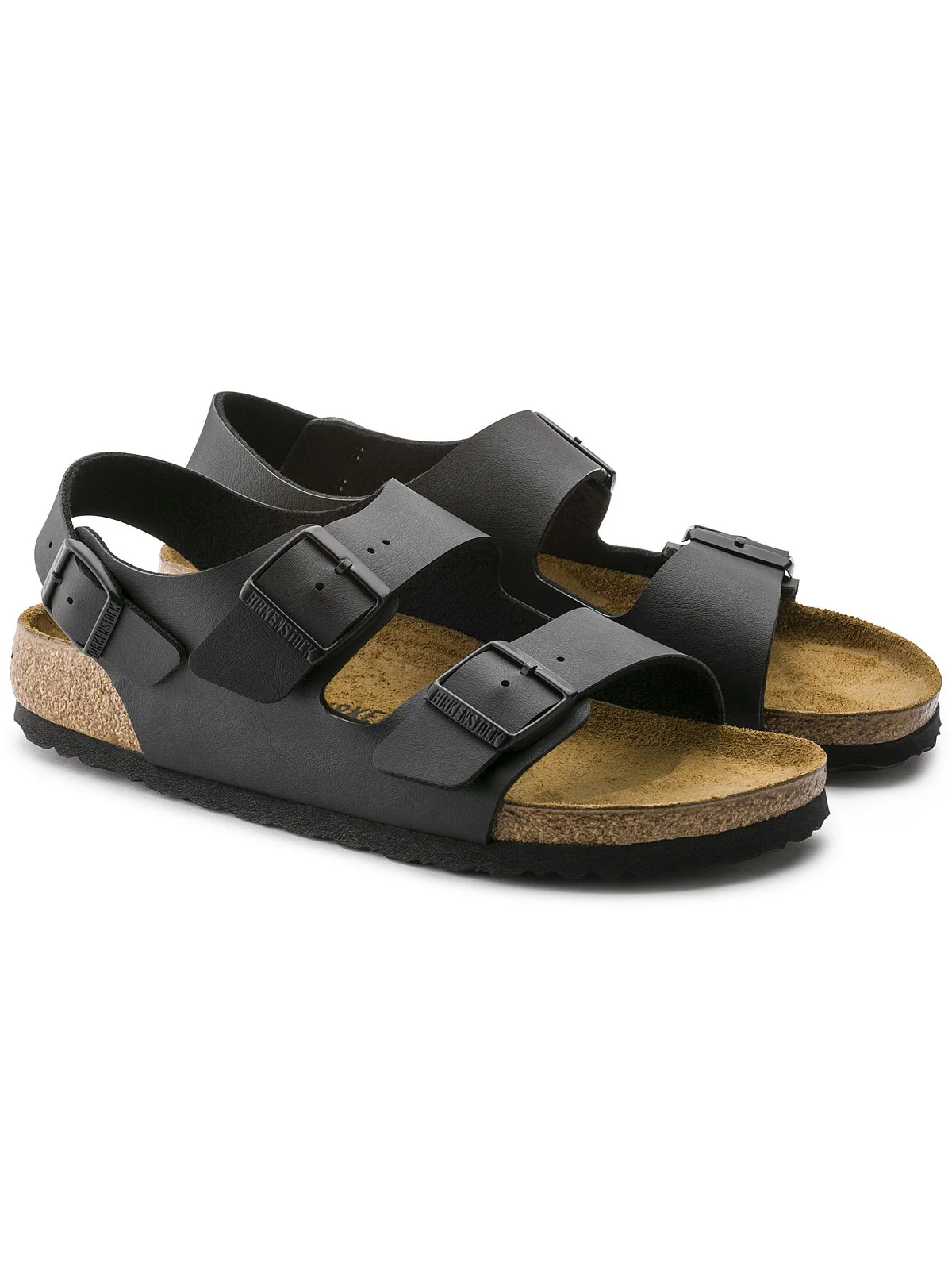 BIRKENSTOCK Sandalo Uomo Milano 034791 Nero - Image 4