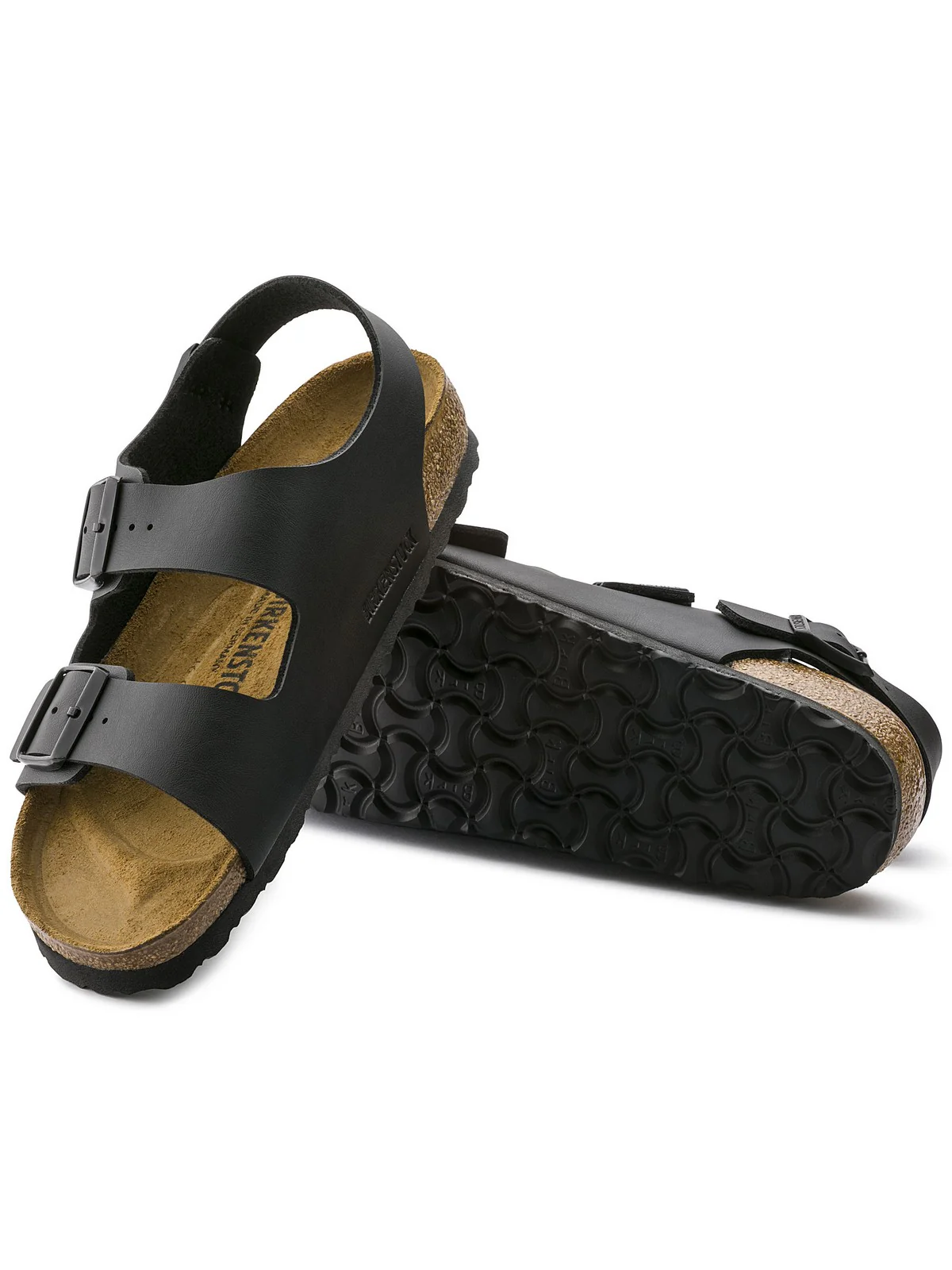 BIRKENSTOCK Sandalo Uomo Milano 034791 Nero - Image 6