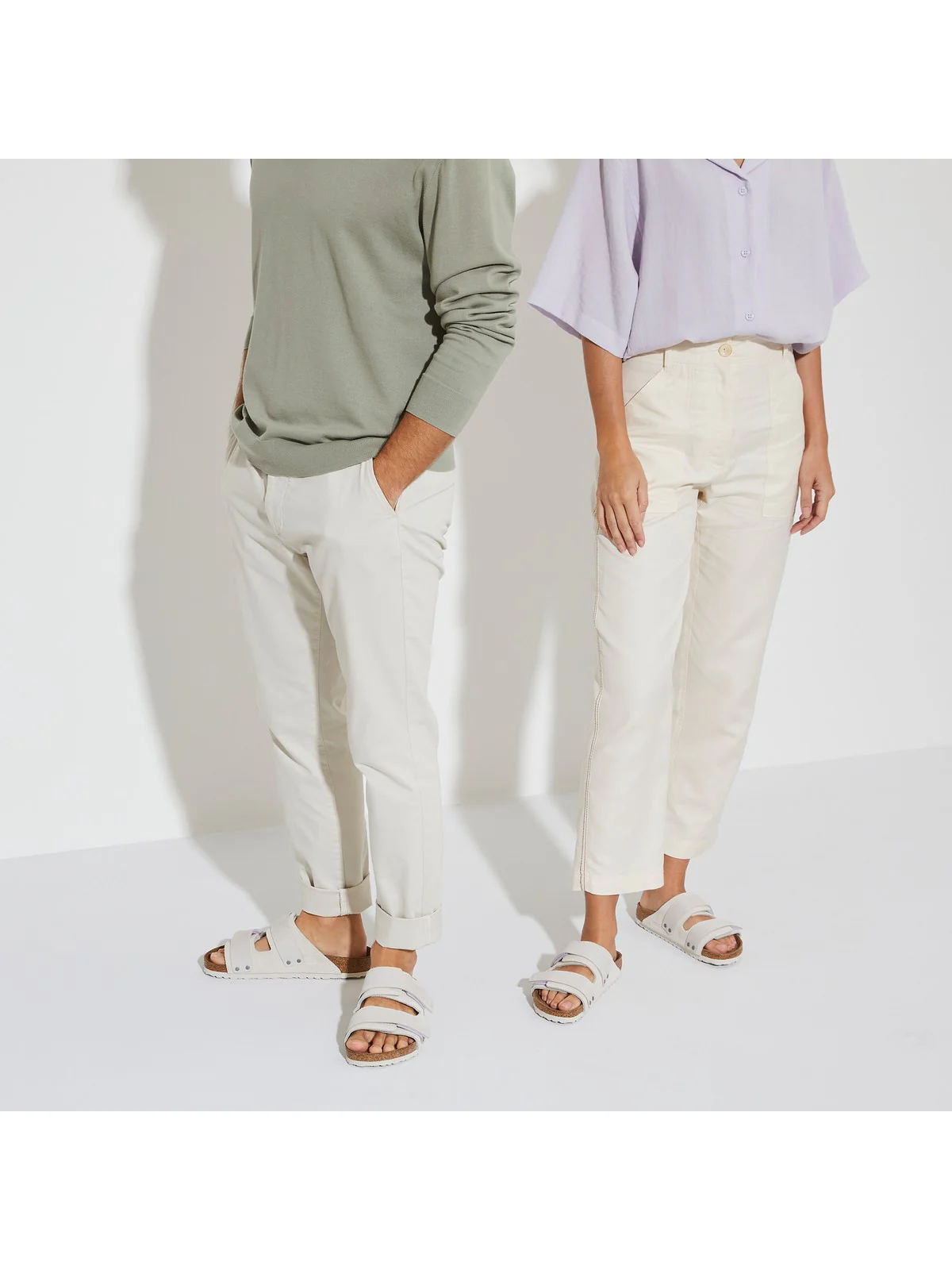BIRKENSTOCK Sandalo Unisex adulto Uji 1024822 Bianco - Image 7