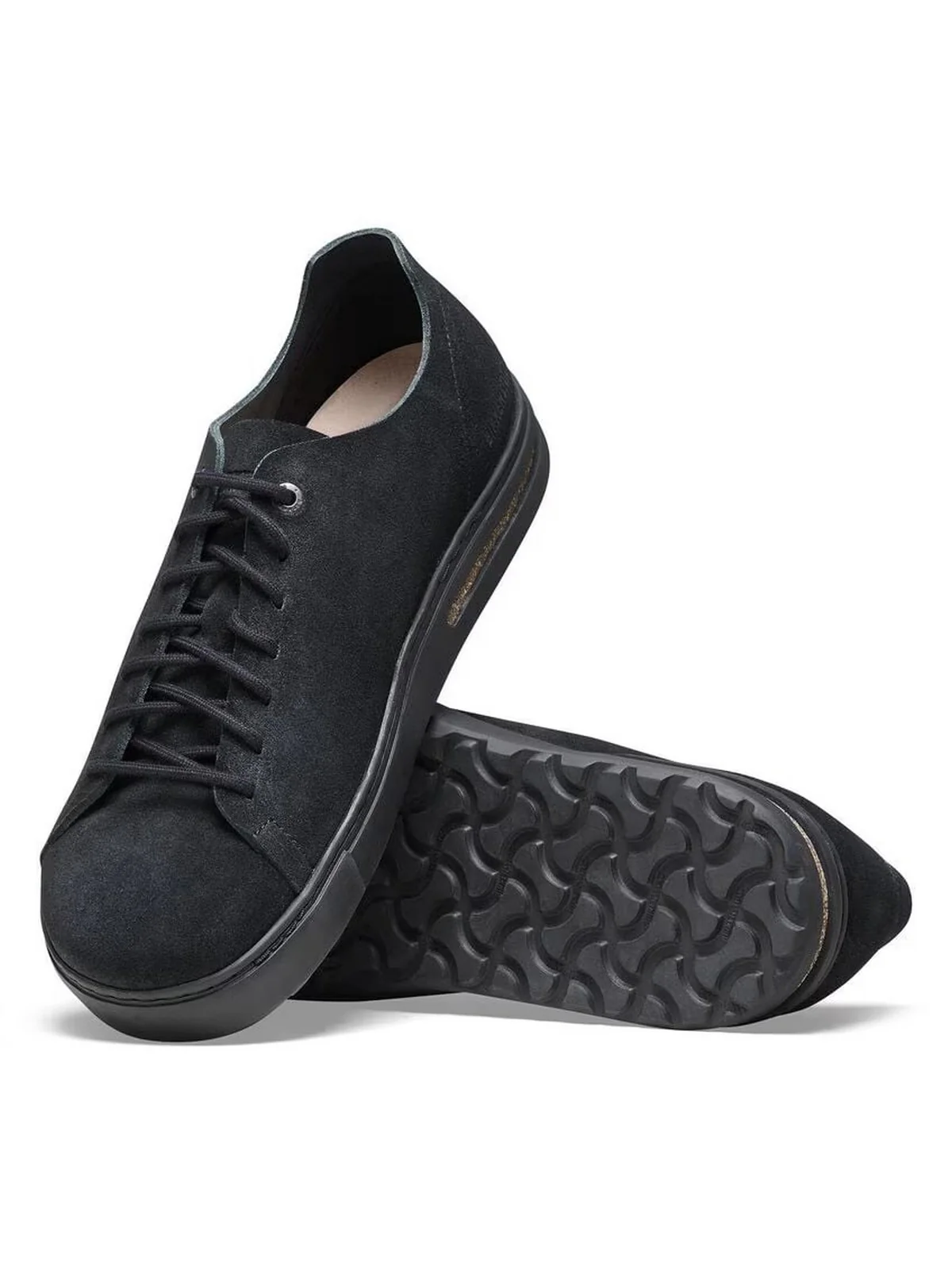 BIRKENSTOCK Sneaker Uomo Bend Low Decon N triples black, Nubuck Leather 1026226 Nero - Image 2