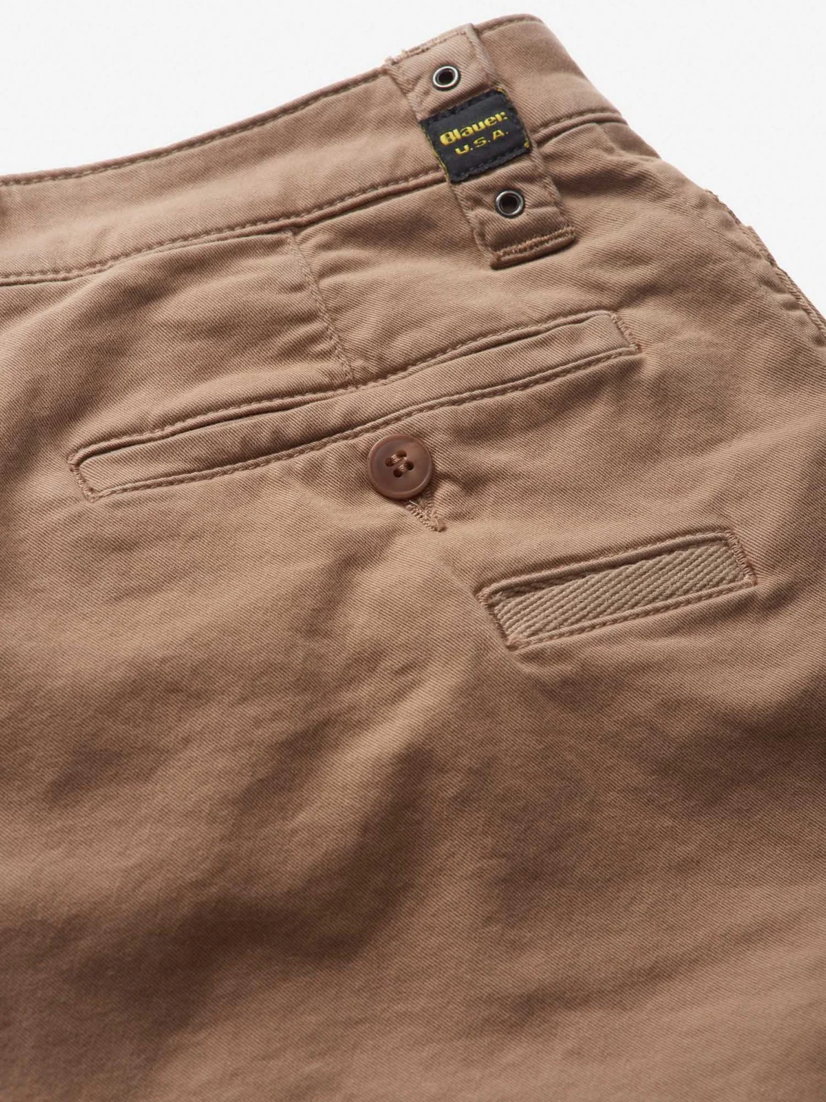 BLAUER Bermuda Uomo  24SBLUP04408 006855 287 Marrone - Image 2