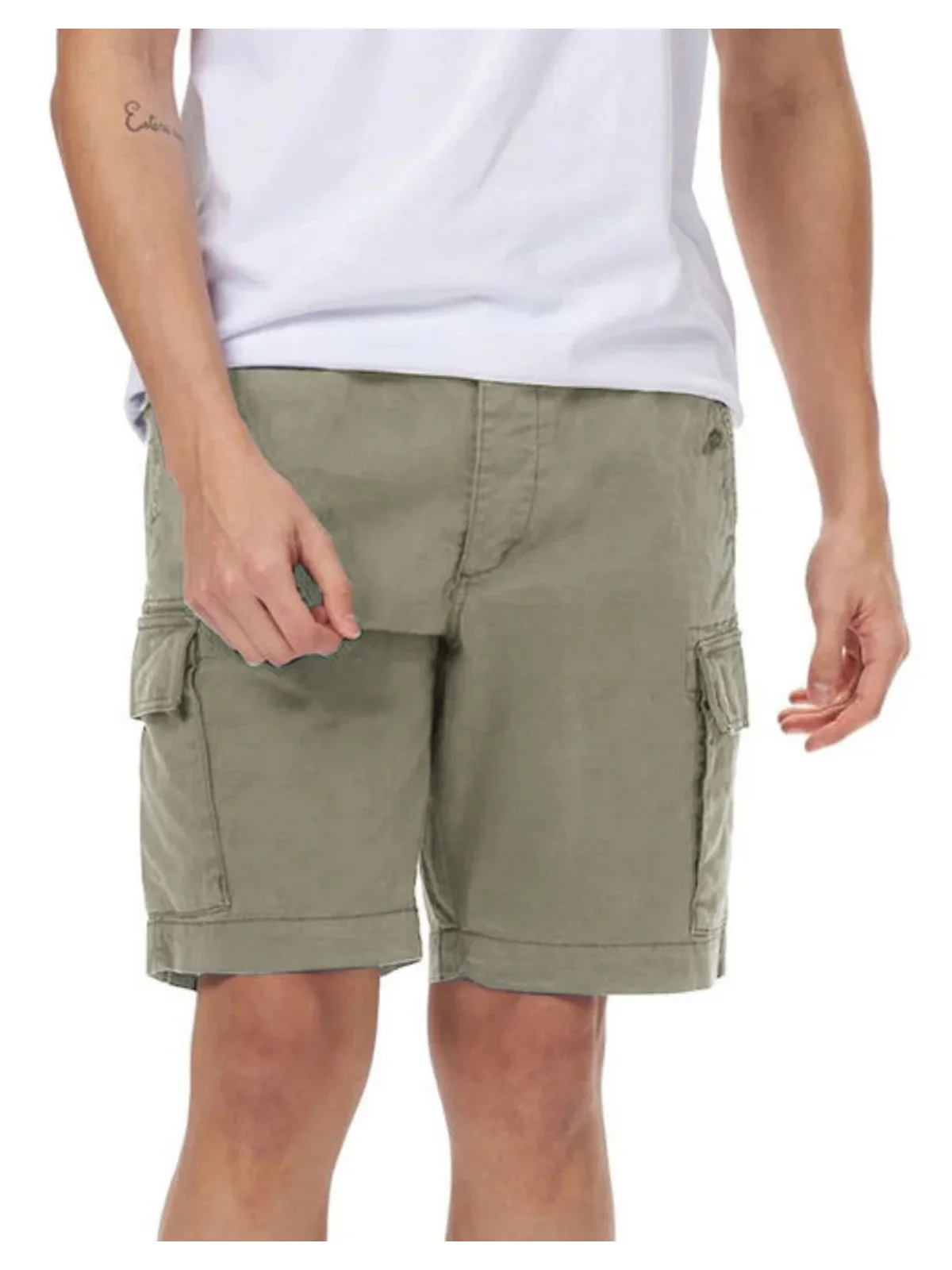BLAUER Bermuda Uomo  24SBLUP04408 006855 685 Verde - Image 2