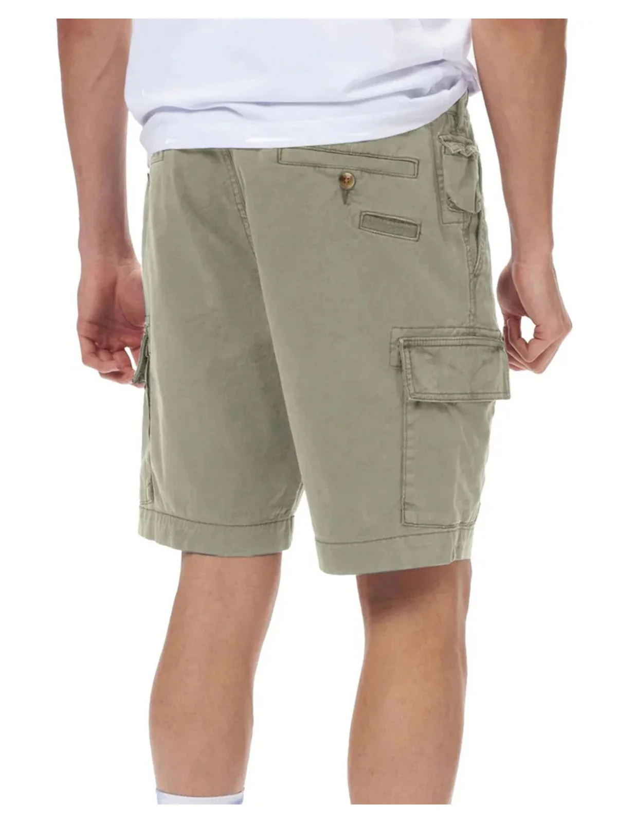 BLAUER Bermuda Uomo  24SBLUP04408 006855 685 Verde - Image 3