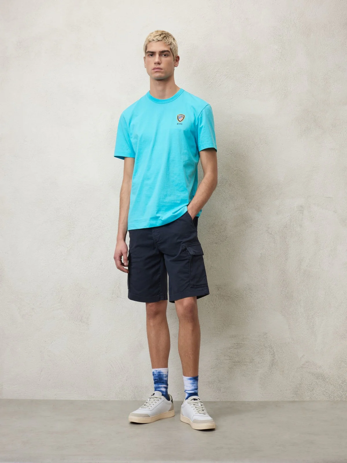 BLAUER Bermuda Uomo  24SBLUP04408 006855 888 Blu - Image 3
