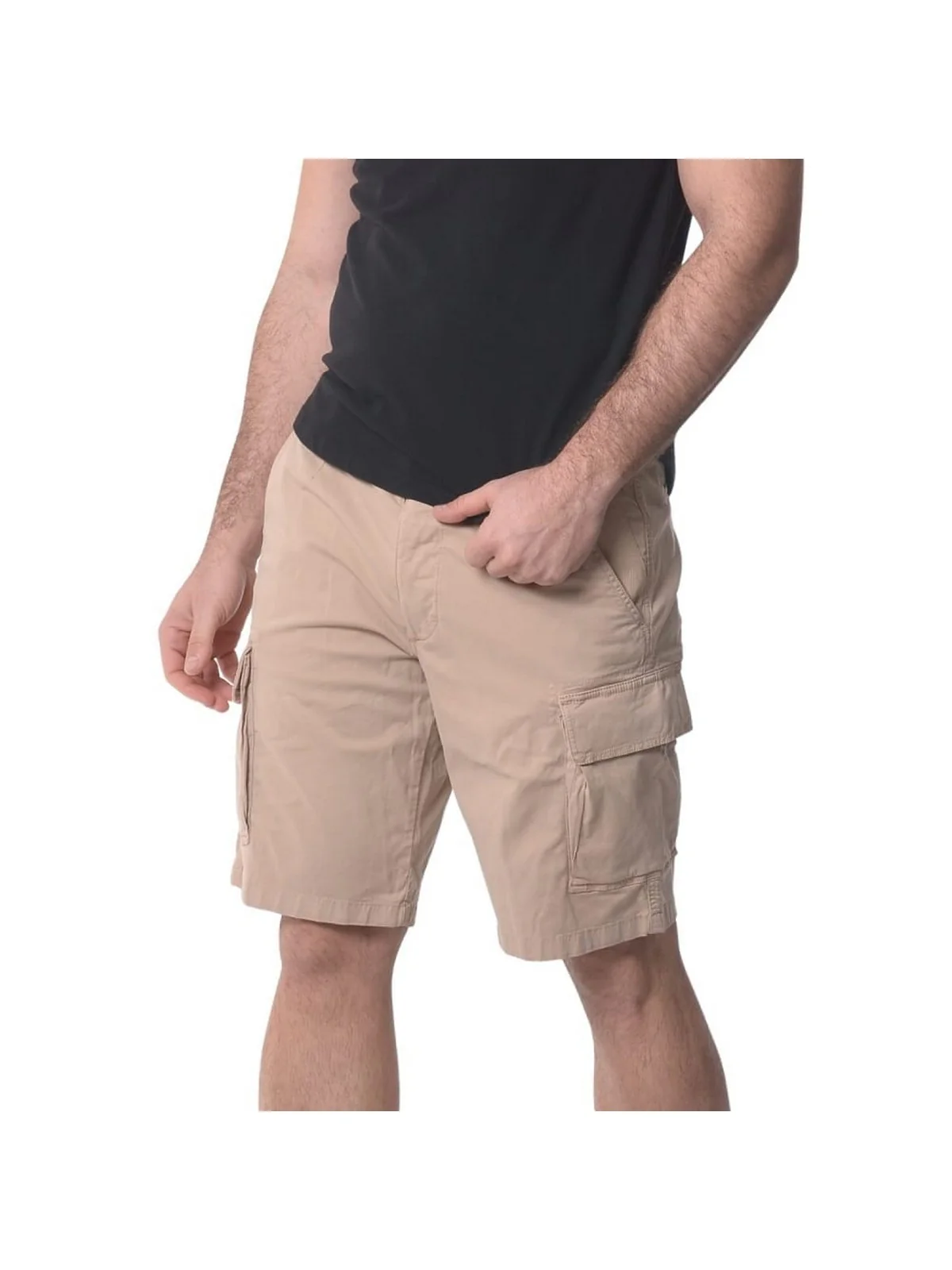 BLAUER Bermuda Uomo GALLUPS 25SBLUP04322 007129 283 BEIGE 283 - Image 4