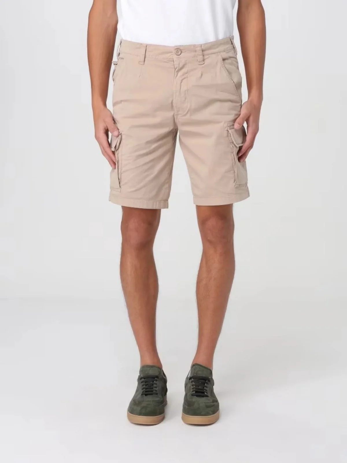 BLAUER Bermuda Uomo GALLUPS 25SBLUP04322 007129 283 BEIGE 283 - Image 5