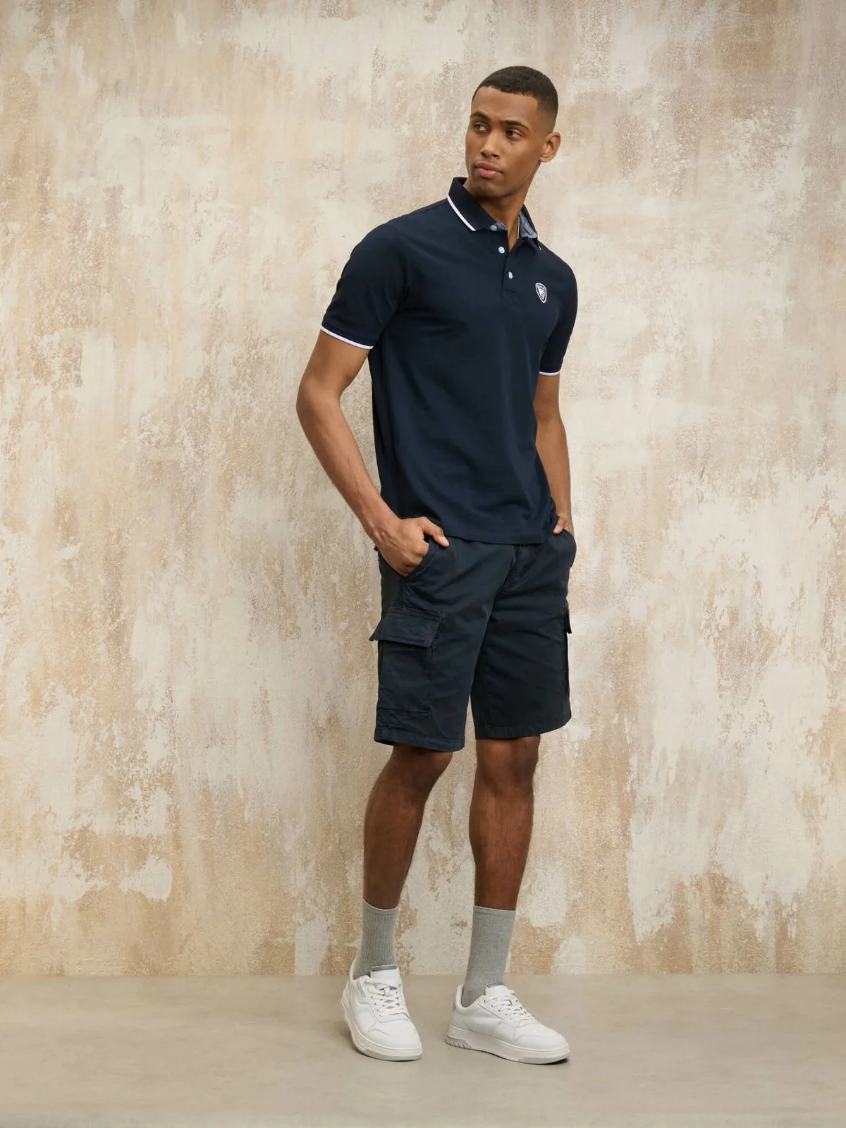 BLAUER Bermuda Uomo GALLUPS 25SBLUP04322 007129 888 Blu - Image 4