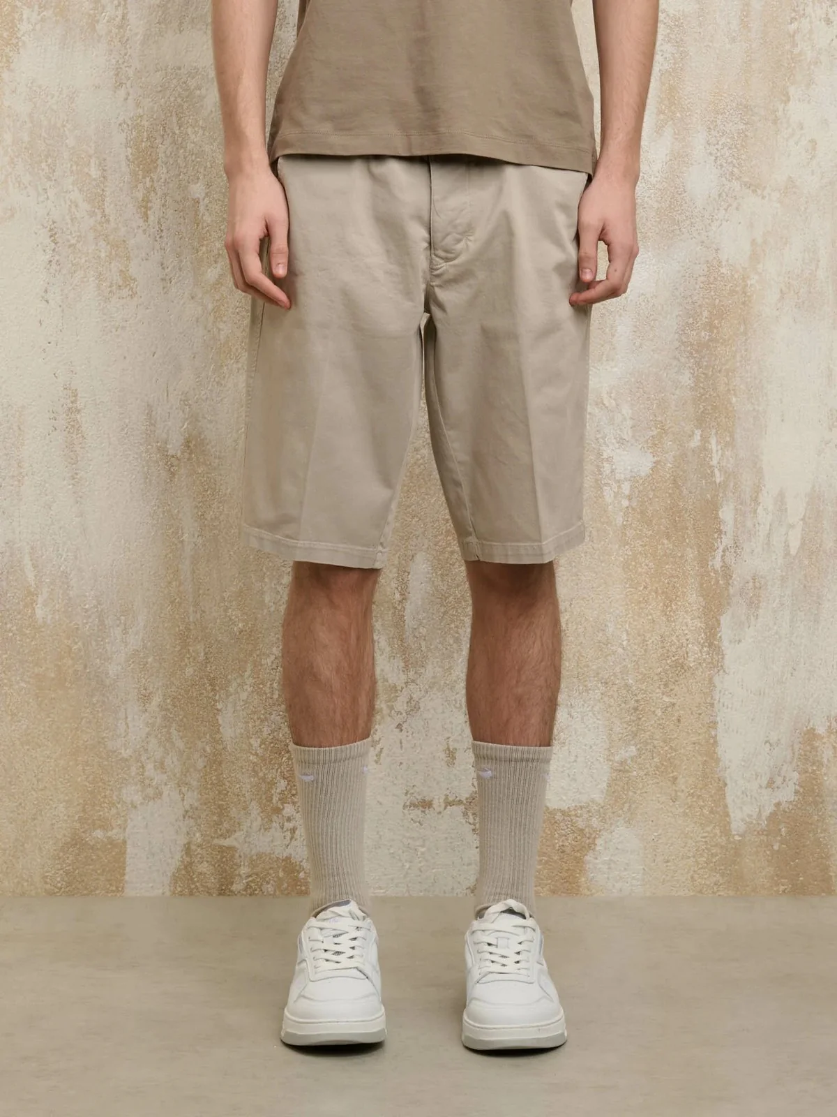 BLAUER Bermuda Uomo MACULLAR 25SBLUP02352 006855 283 Beige - Image 2