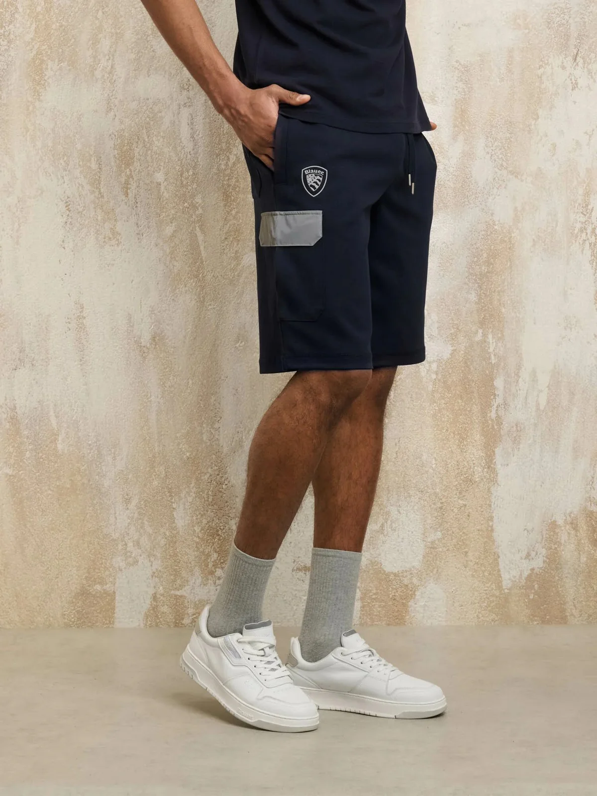 BLAUER Bermuda Uomo PACIFIC 25SBLUP02063 007092 888 Blu - Image 2