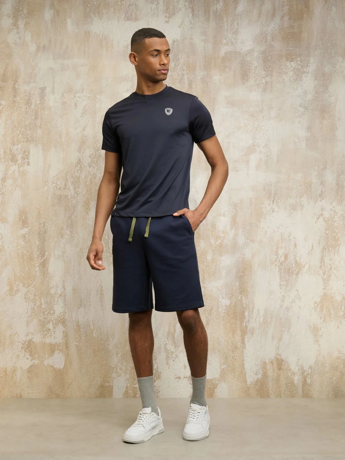BLAUER Bermuda Uomo SUMMER 25SBLUP05190 006804 888 Blu - Image 4