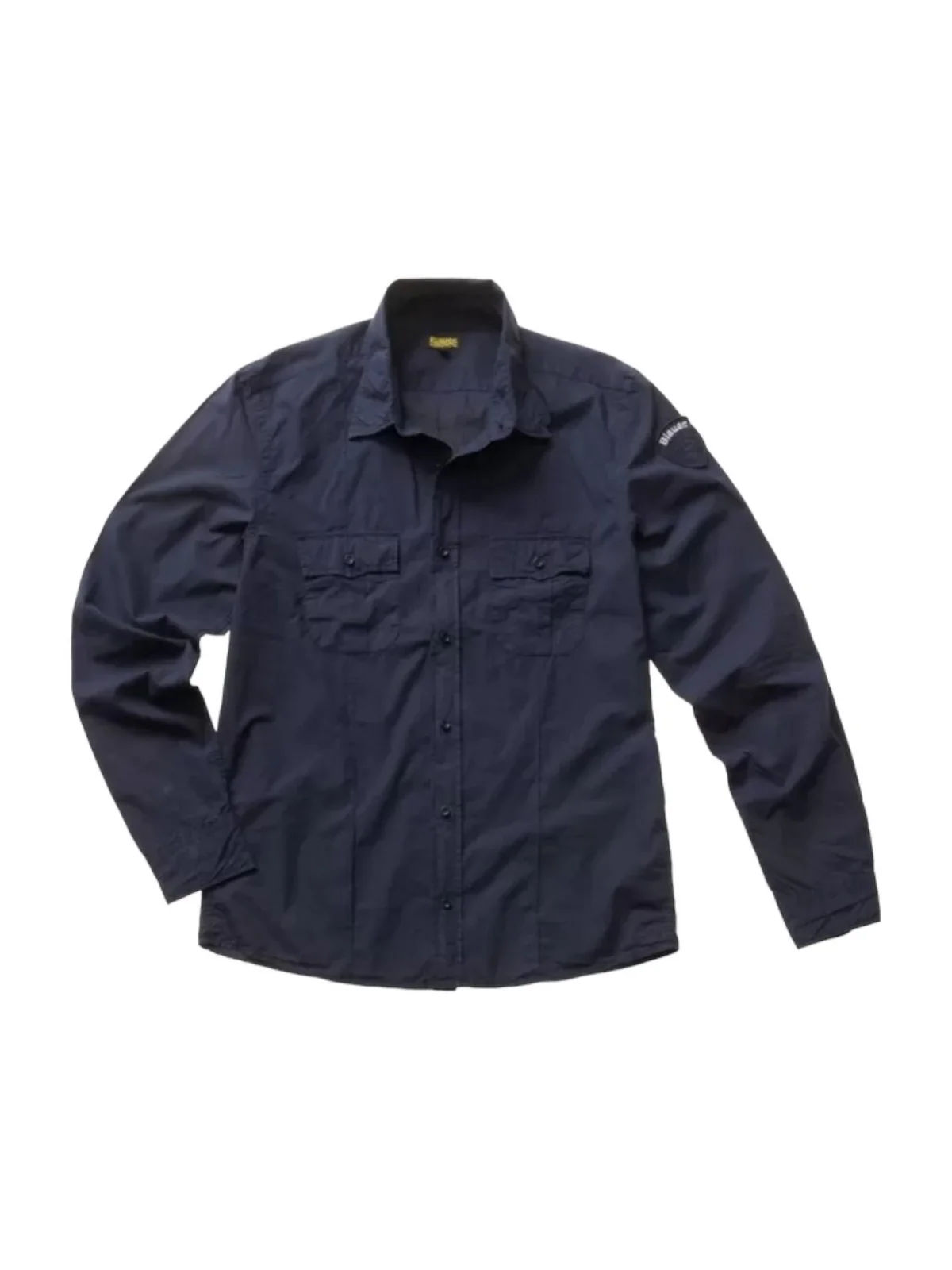 BLAUER Camicia Uomo 24SBLUS01036 006780 888 Blu