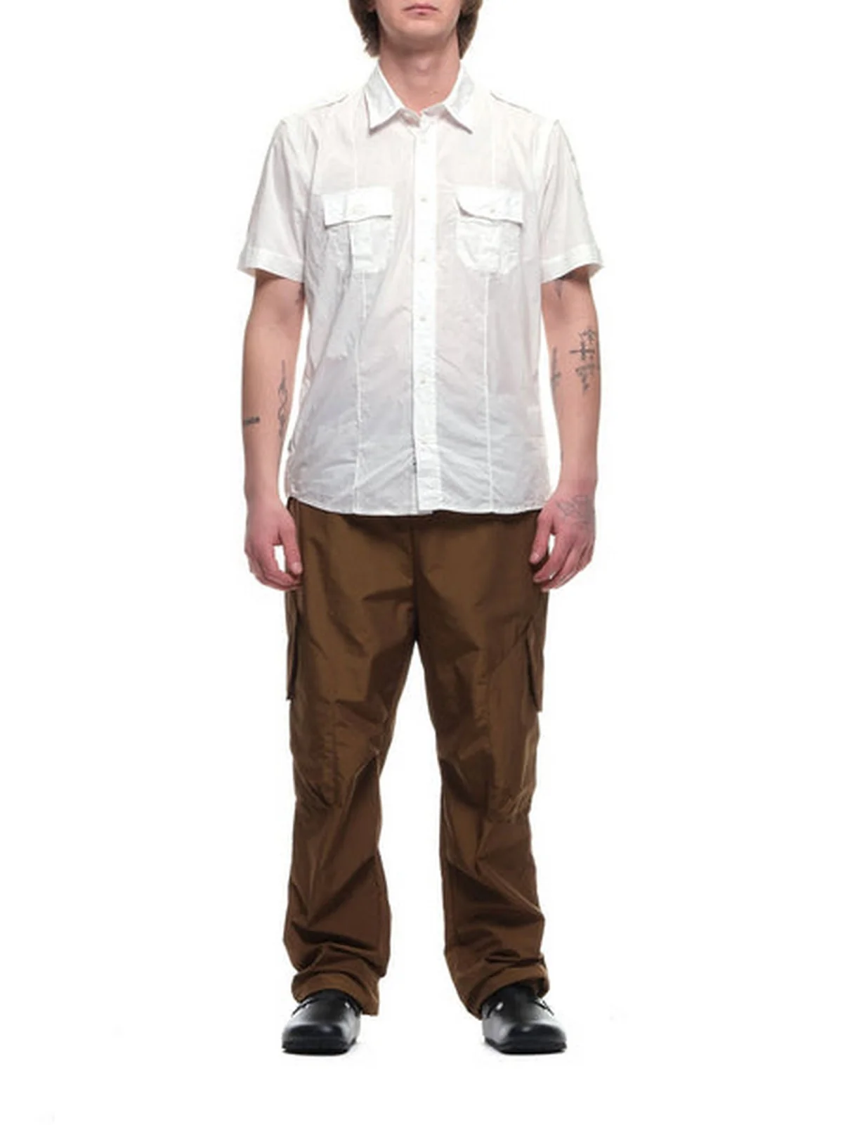 BLAUER Camicia Uomo  24SBLUS02034 006780 102 Bianco - Image 2