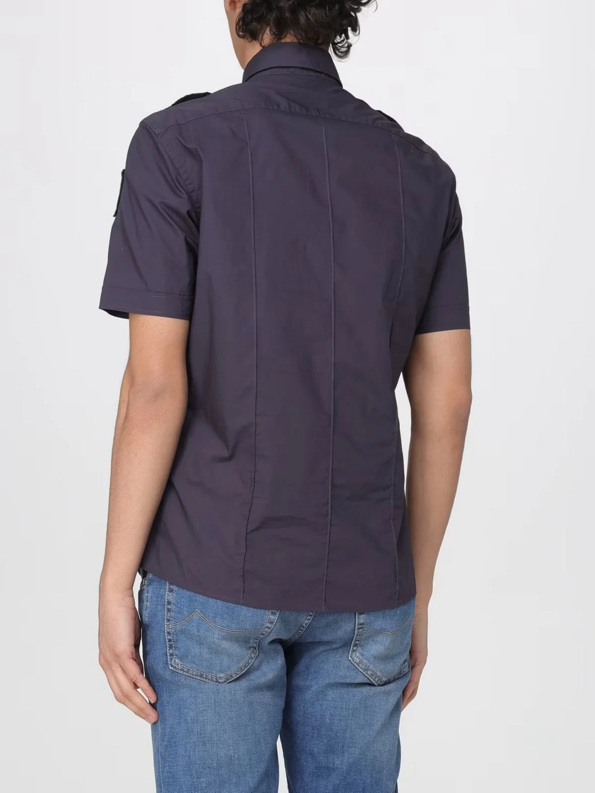 BLAUER Camicia Uomo BENSON 26SBLUS02271 007502 888 Blu - Image 3