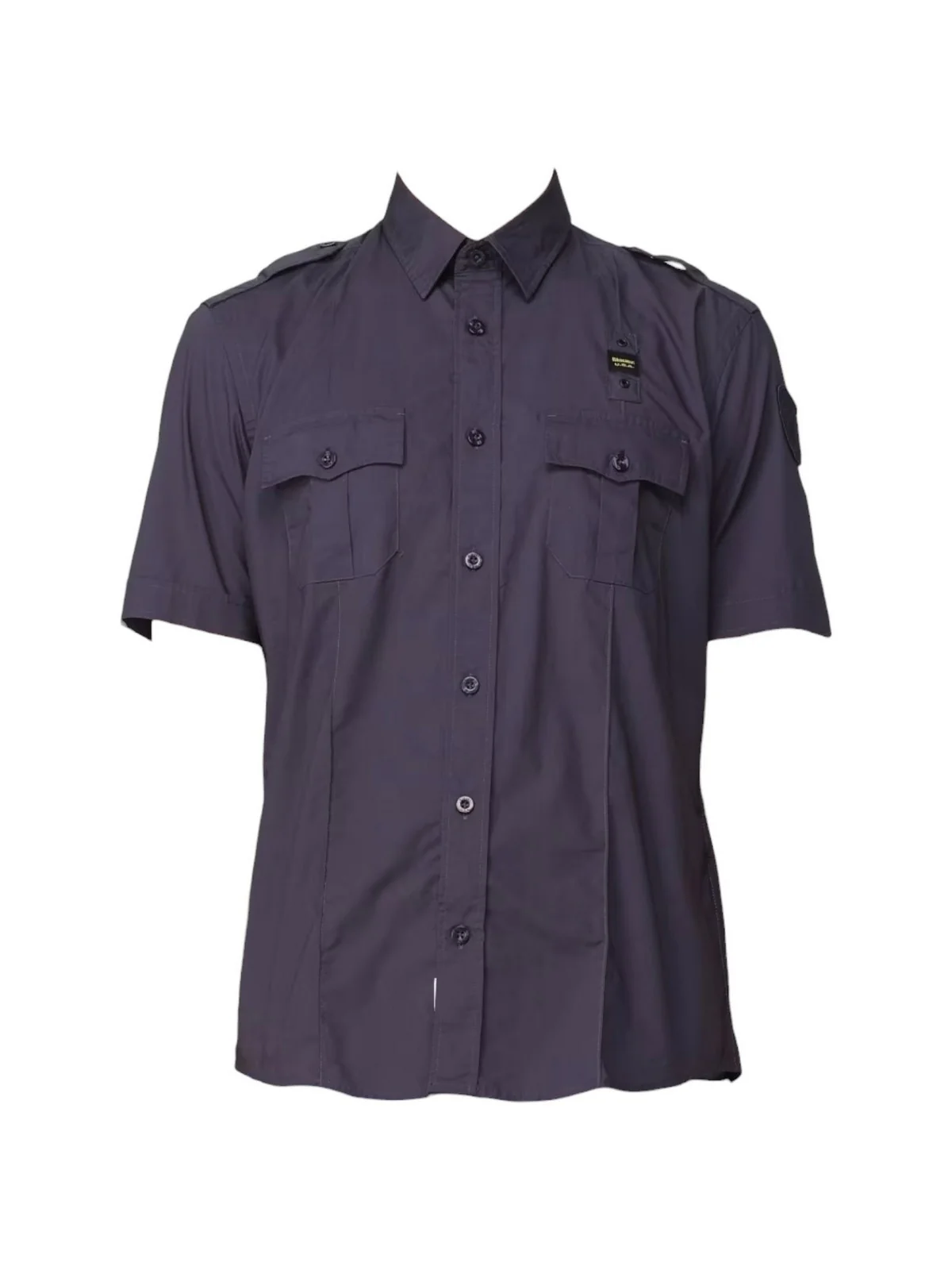 BLAUER Camicia Uomo BENSON 26SBLUS02271 007502 888 Blu - Image 4